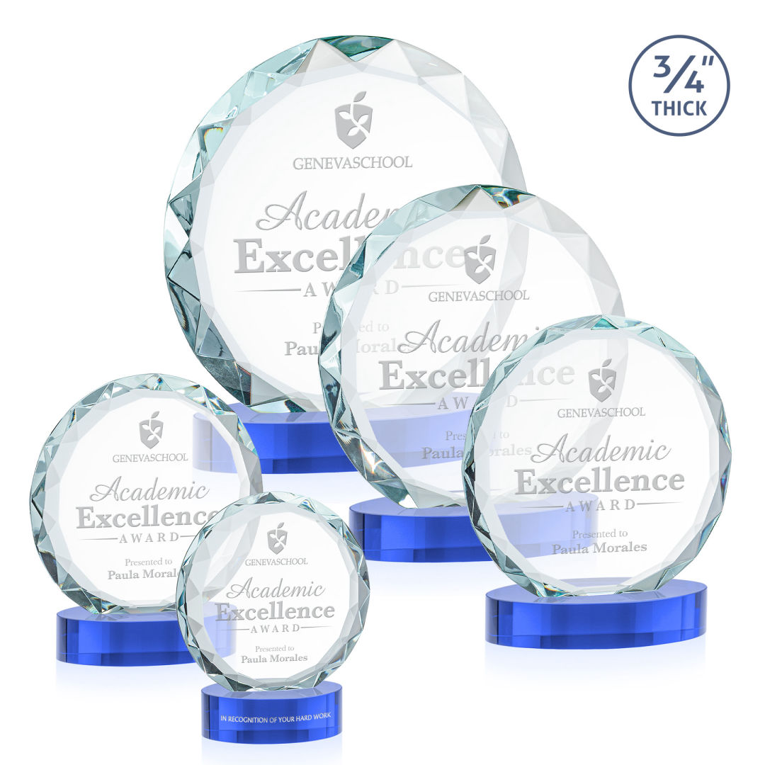 Centura Award on Alberton Base - Sky Blue