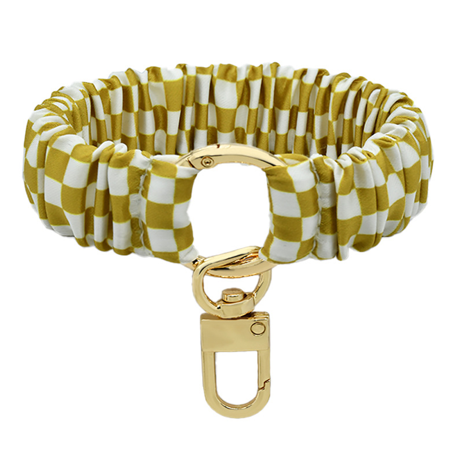 Scrunchie Keychain Wristlet Elastic Bracelet Keyring 14