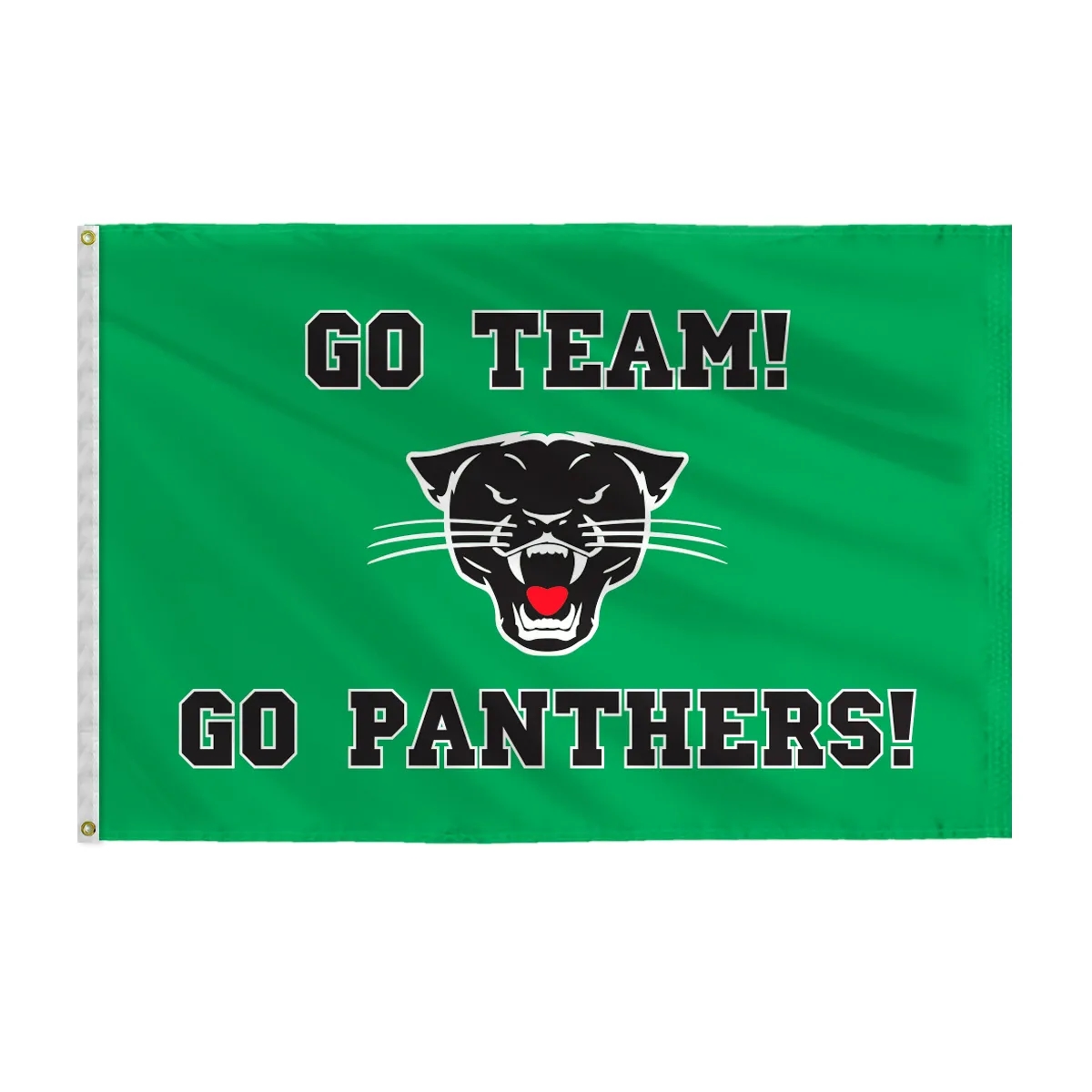 Panther Head Mascot Flags 3
