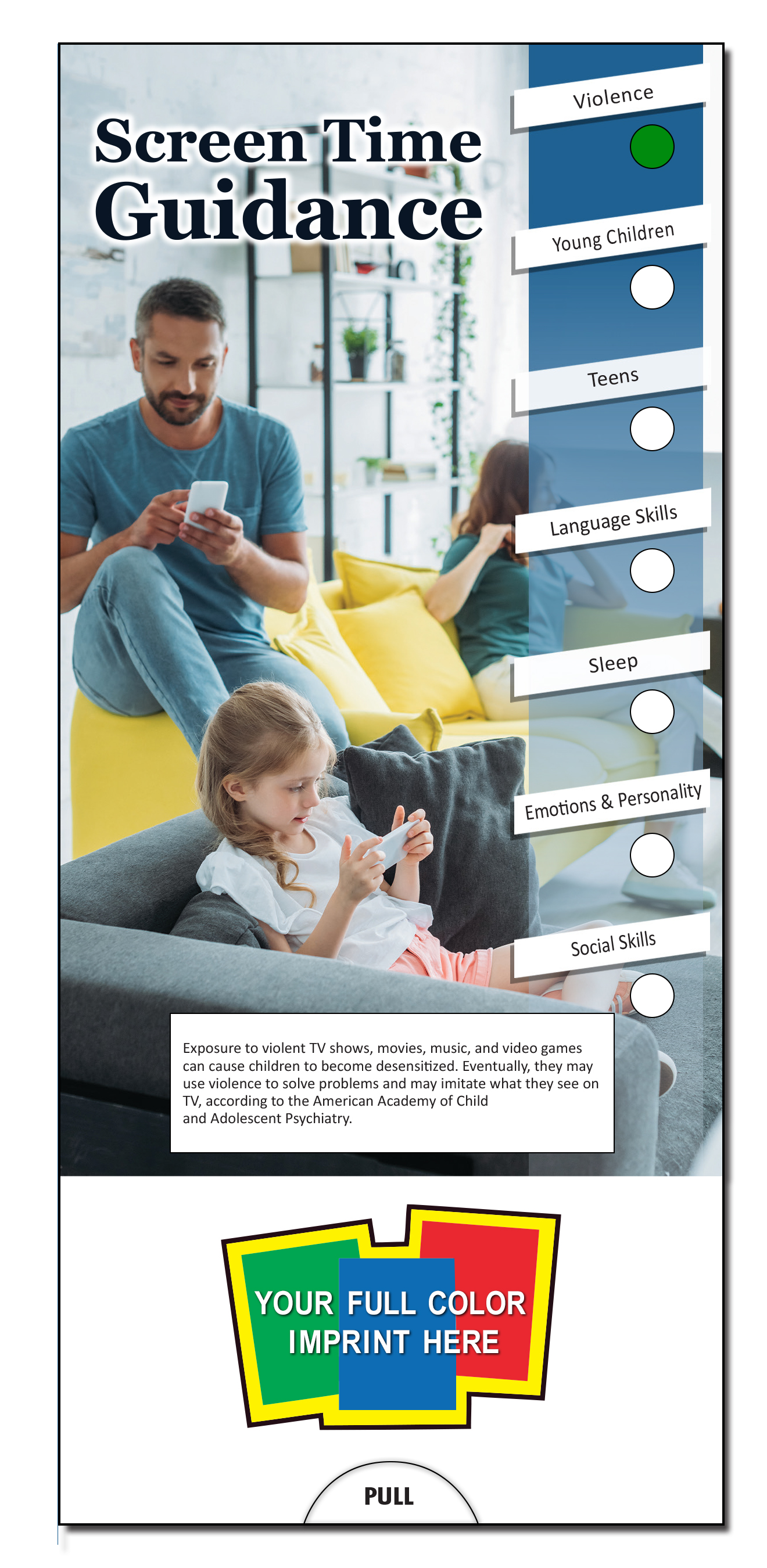 SLIDE CHART - Screen Time Guidance 2