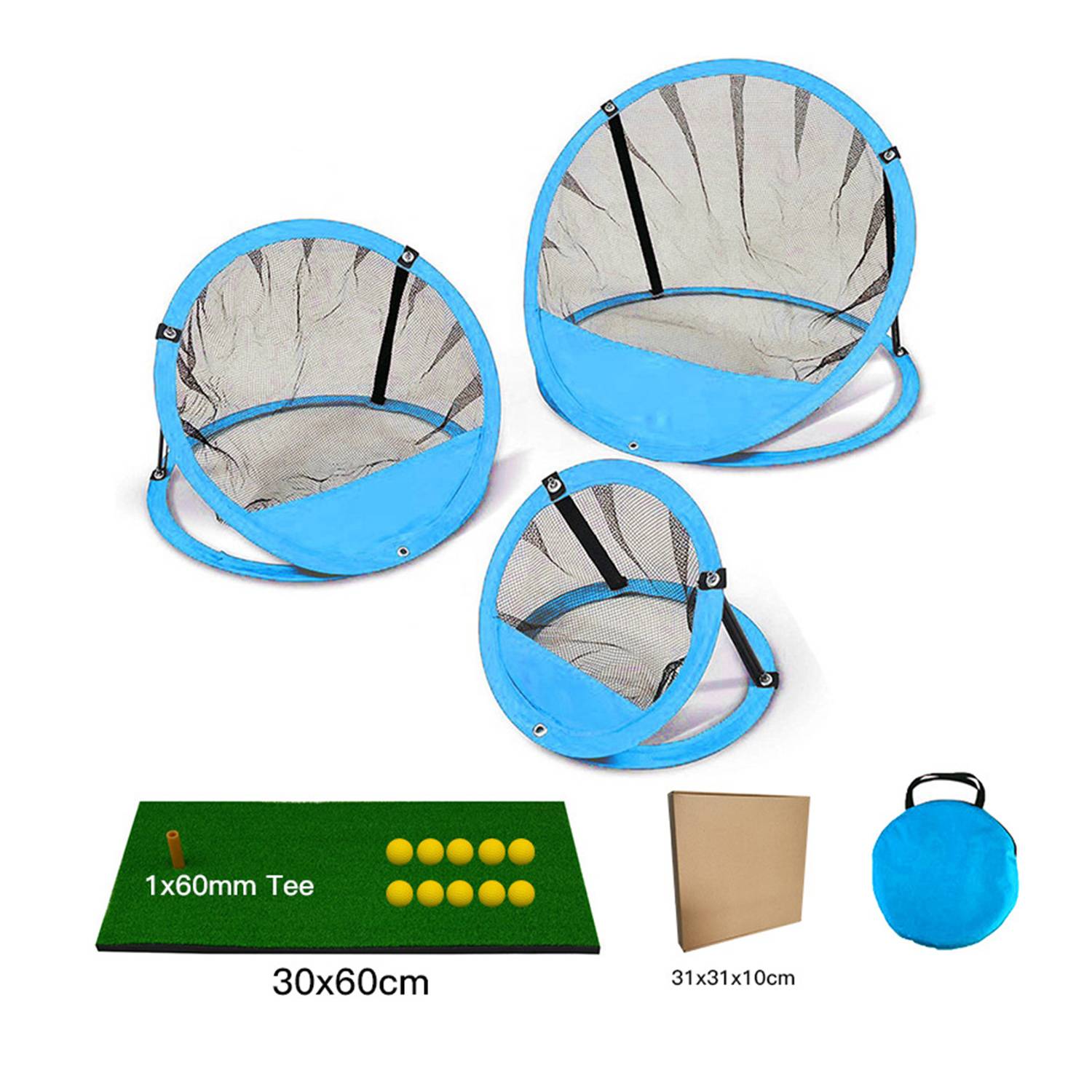 3 IN 1 Golf Chipping Net Golfng Target Accessories 5