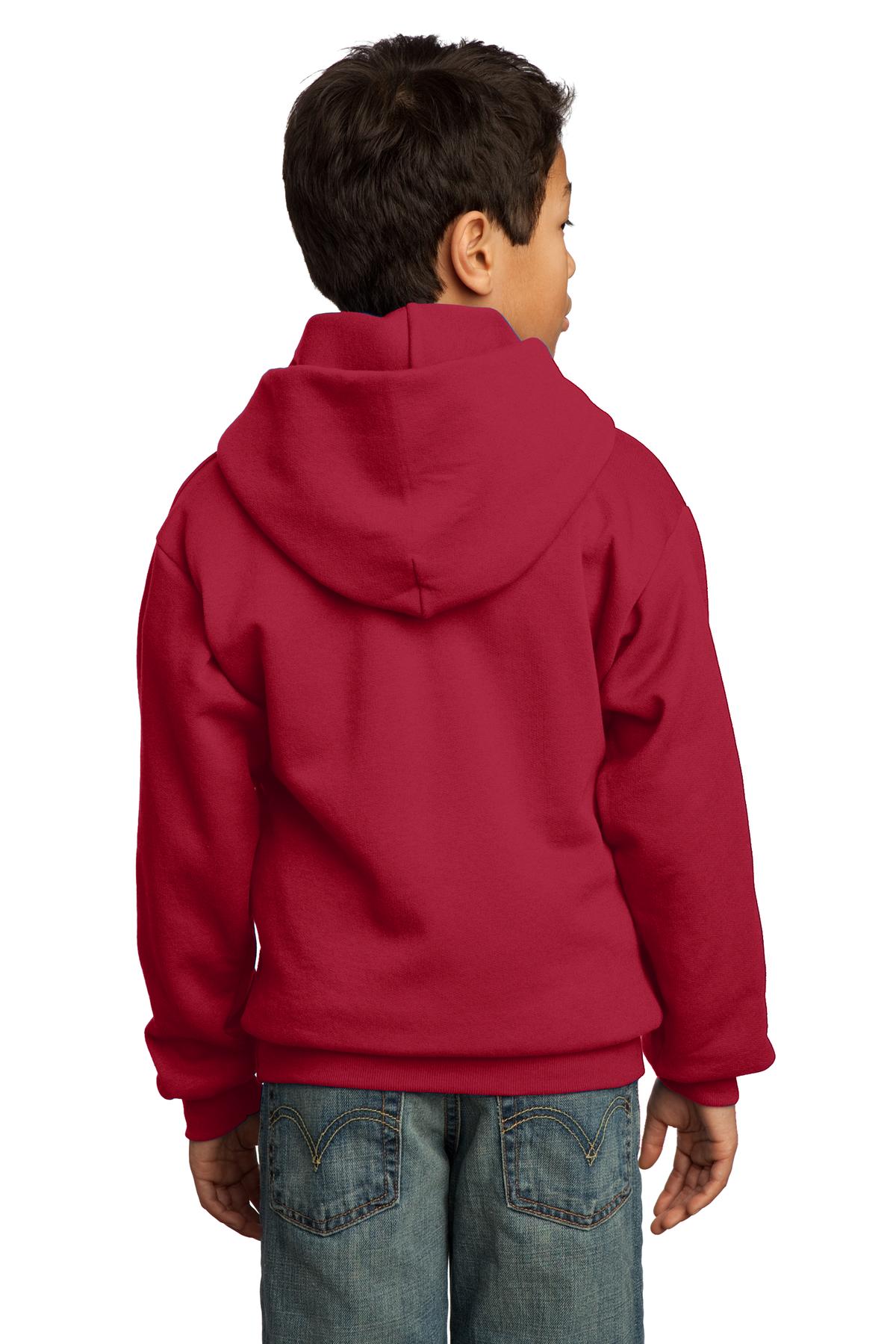 Port & Company® Youth Core Fleece Pullover Hooded Sweatshirt 38