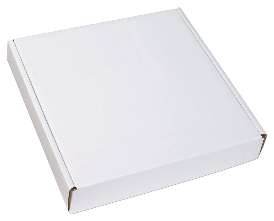 12" x 12" x 2" - B-Flute Outside Tuck Box 1