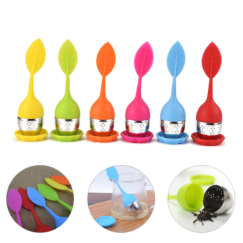 Silicone Tea Infuser Loose Tea Leaf Strainer 2