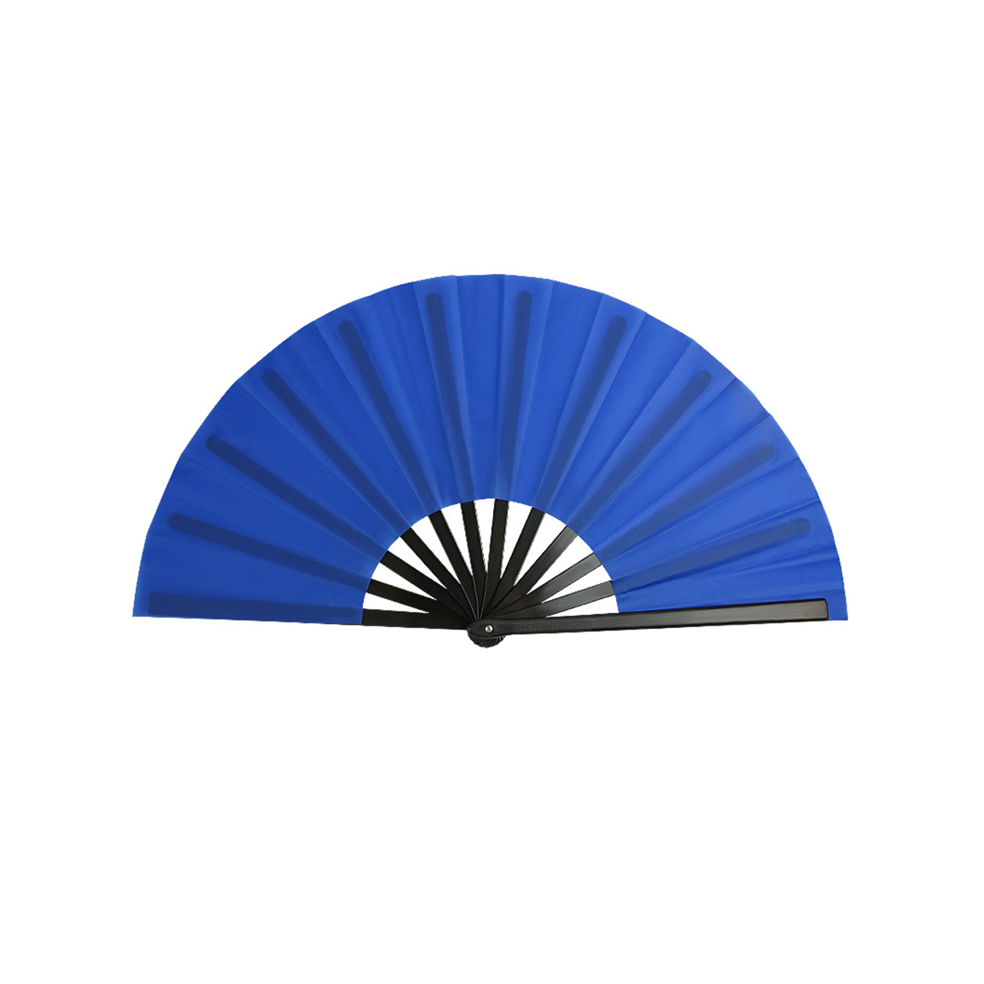 Nylon Folding Hand Fan 23.9" Open Width 6