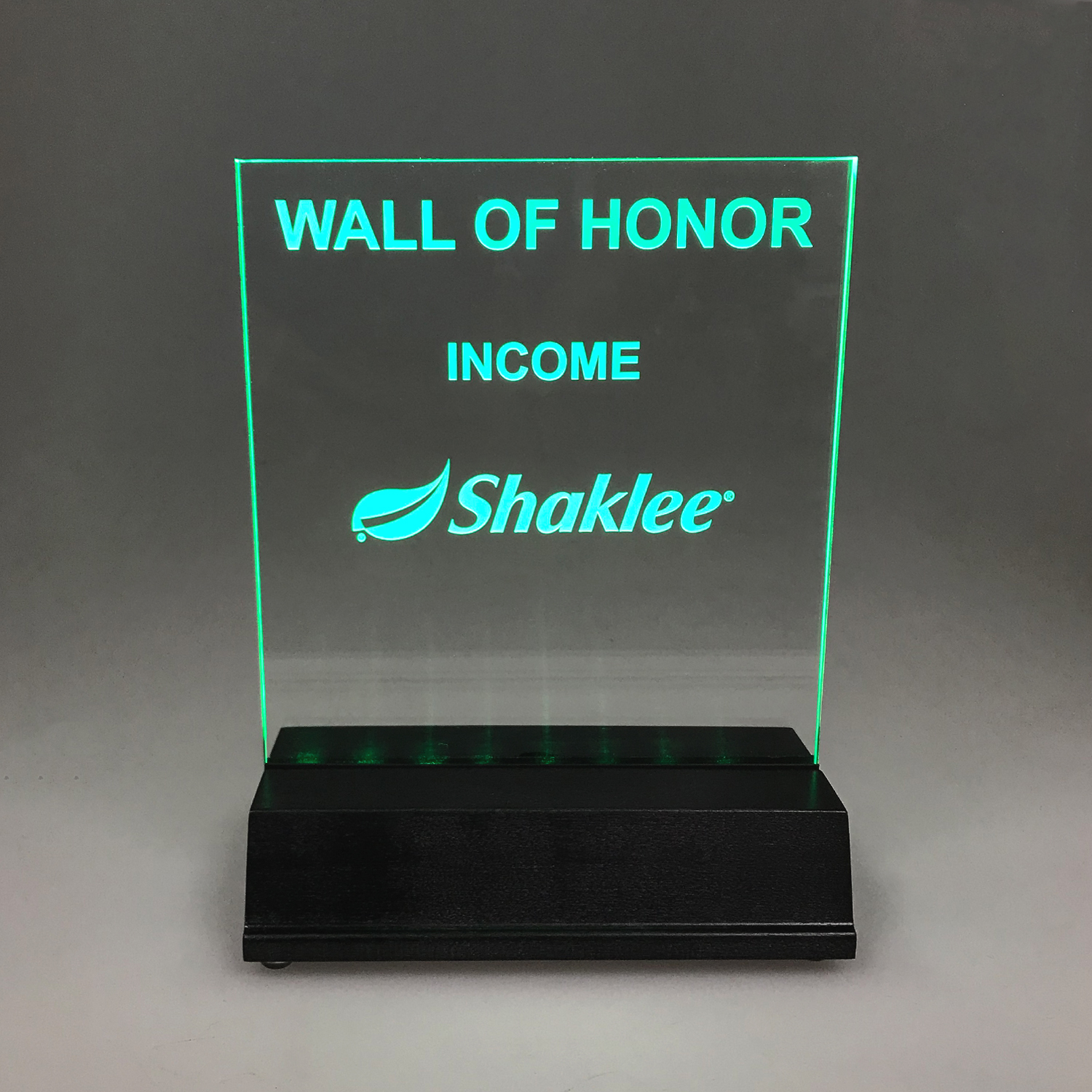 6" Edge Lit Sign or Award 5