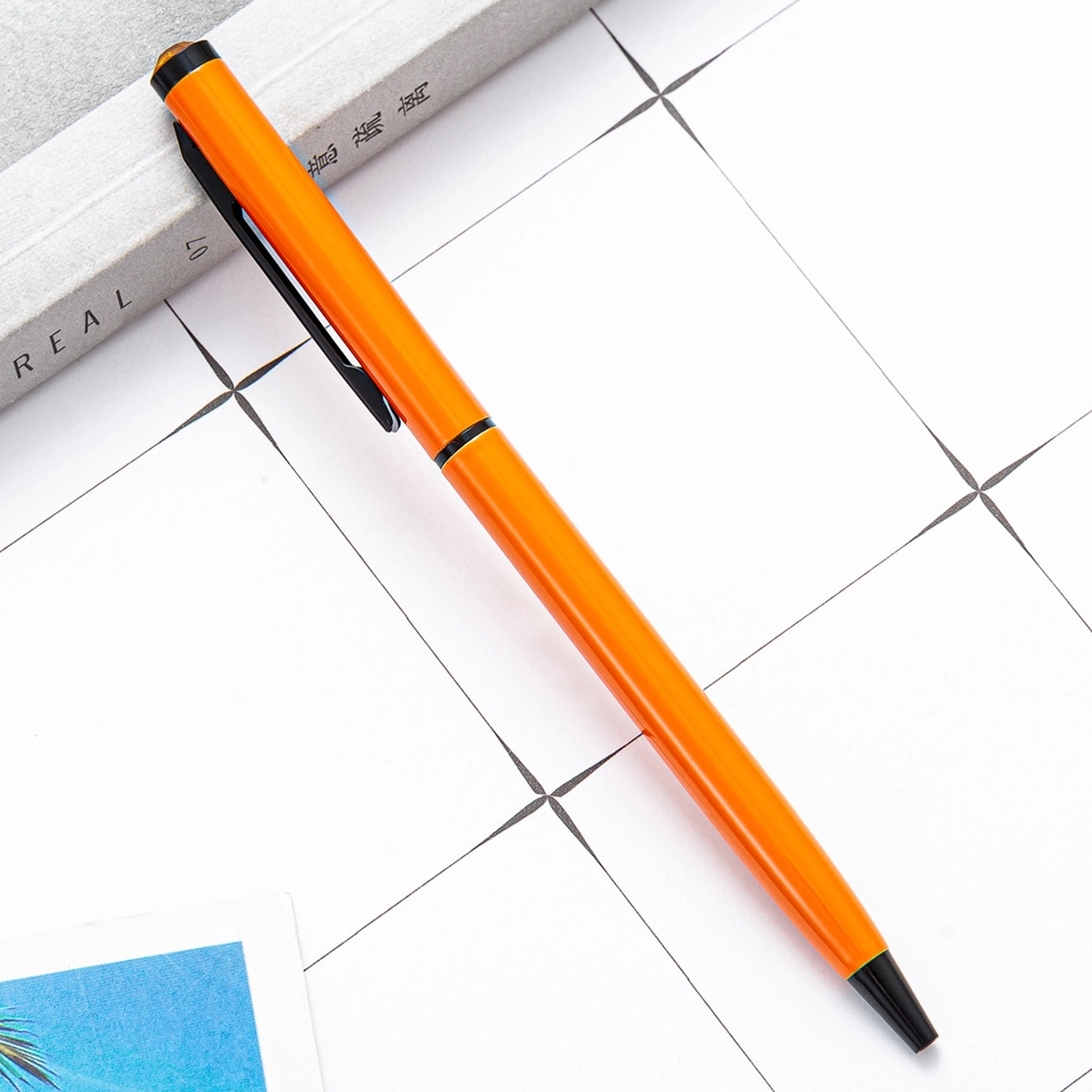 Rose Gold Trim Ballpoint Pens (Colorful) 2