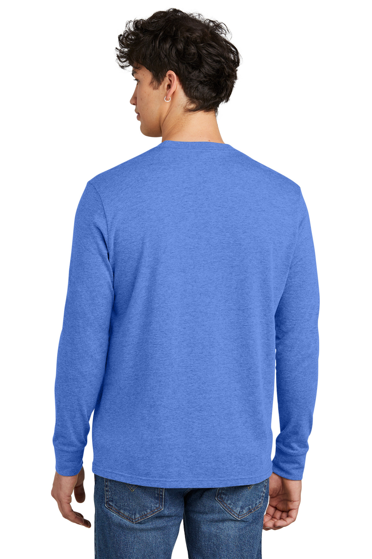 District Perfect Blend CVC Long Sleeve Tee DT109 60