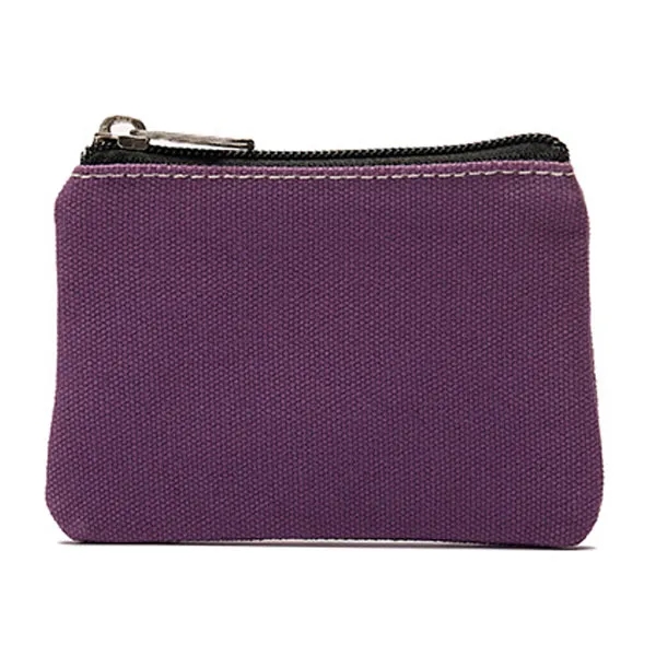 Cotton Canvas Coin Pouch Storage Bag 1