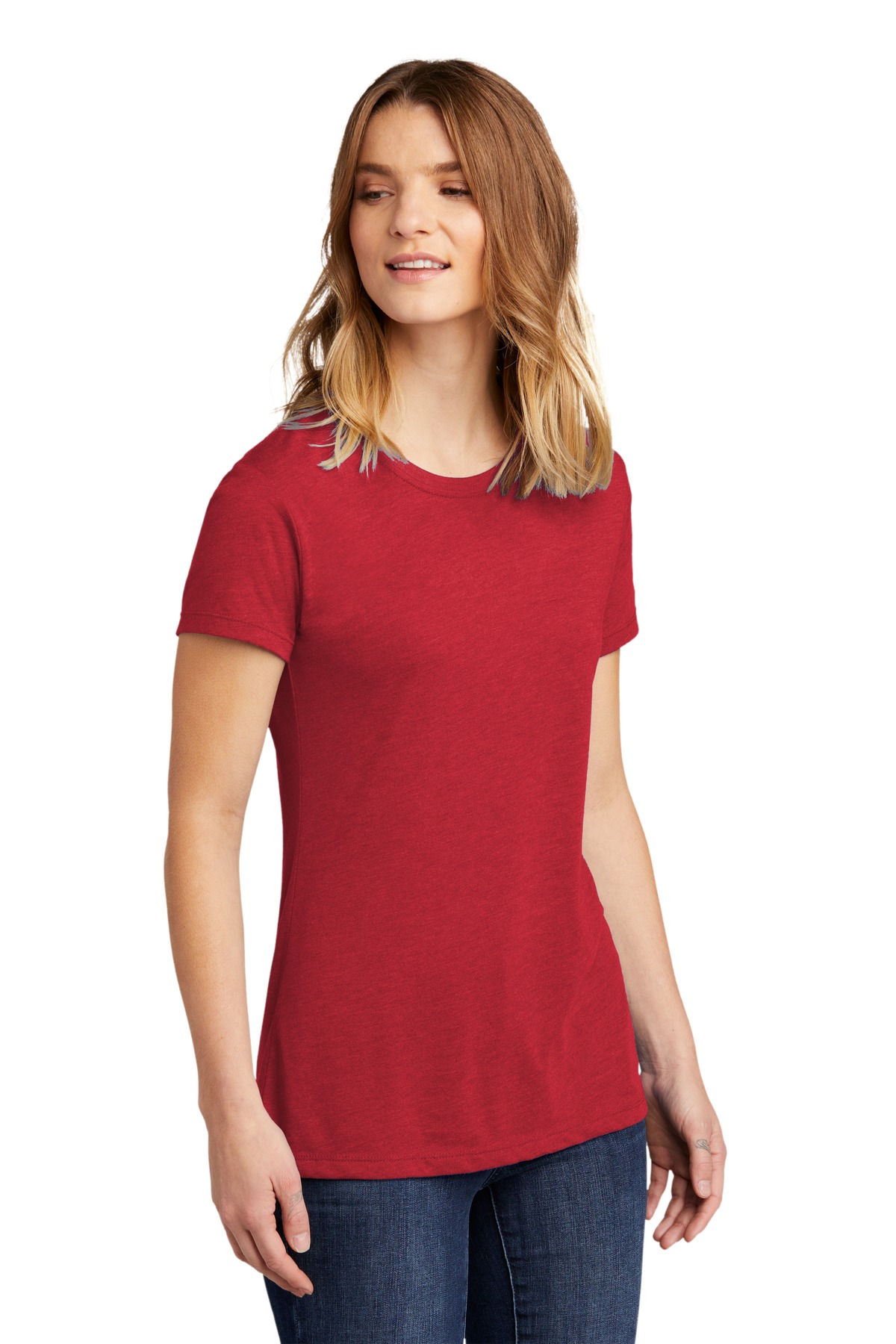 Next Level Apparel Women's CVC Tee. NL6610 81
