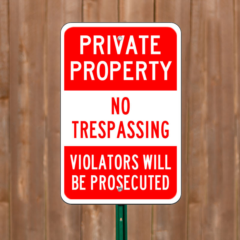 Custom Parking Signs 2