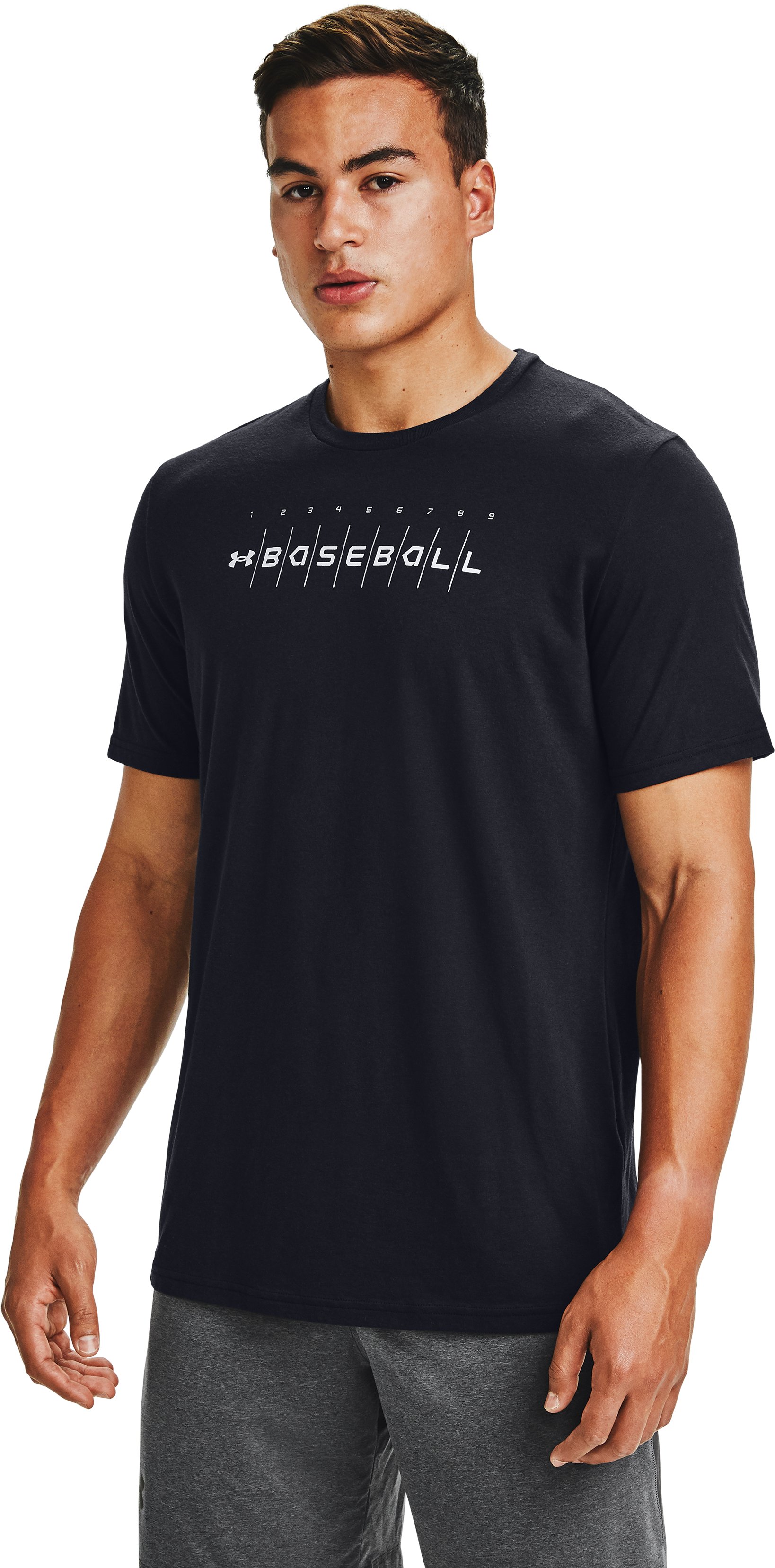 Men's UA Baseball Wordmark Graphic T-Shirt 1