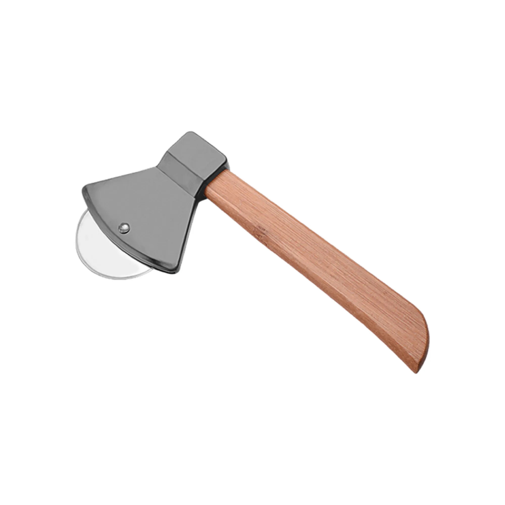 MOQ 50 Pricebuster Full color Axe Shaped Pizza Cutter 2