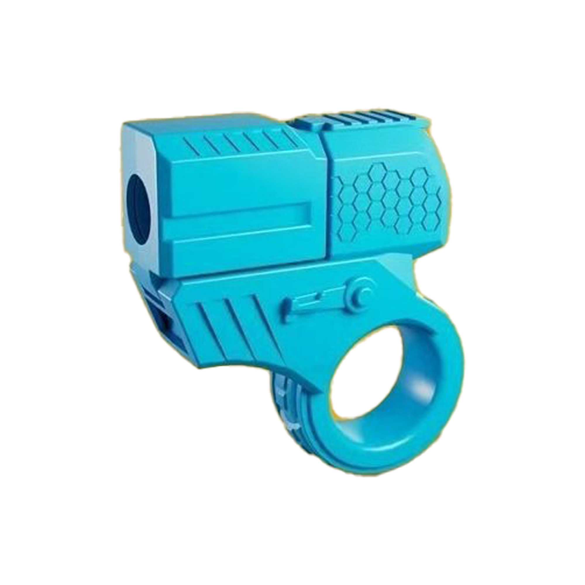 MOQ100 Mini Stress-Relief Finger Ring Toy Gun 7
