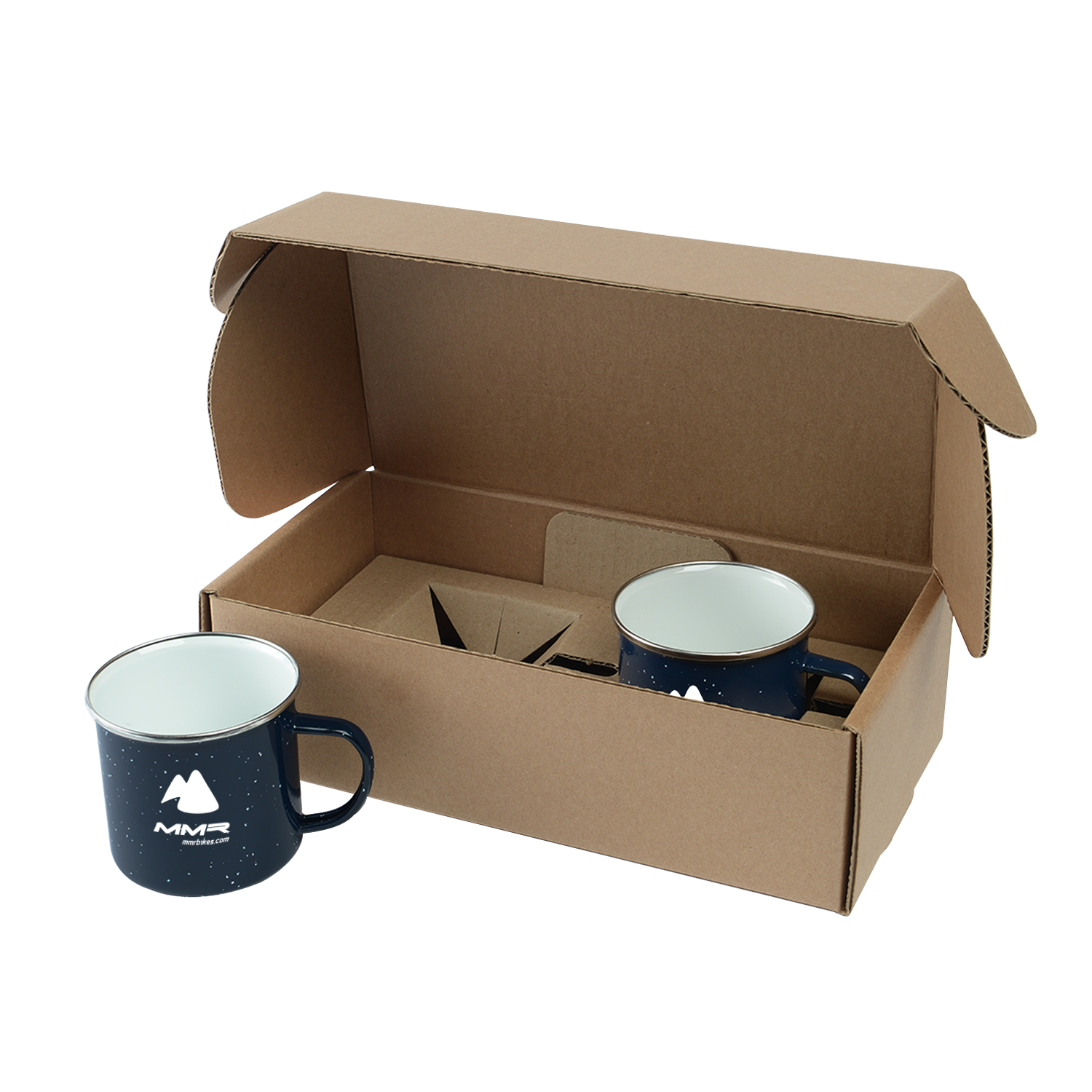 16 Oz. Speckle-It Camping Mugs Gift Box Set 4