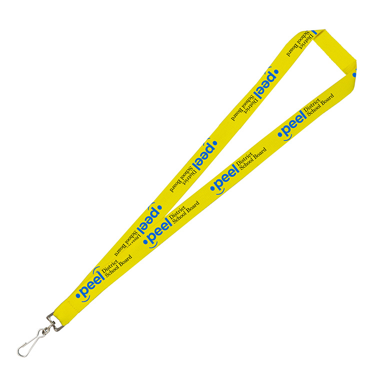 "LASALLE RECYCLED" 3/4" Import Air Ship Recycled RPET Silkscreen Lanyard 48