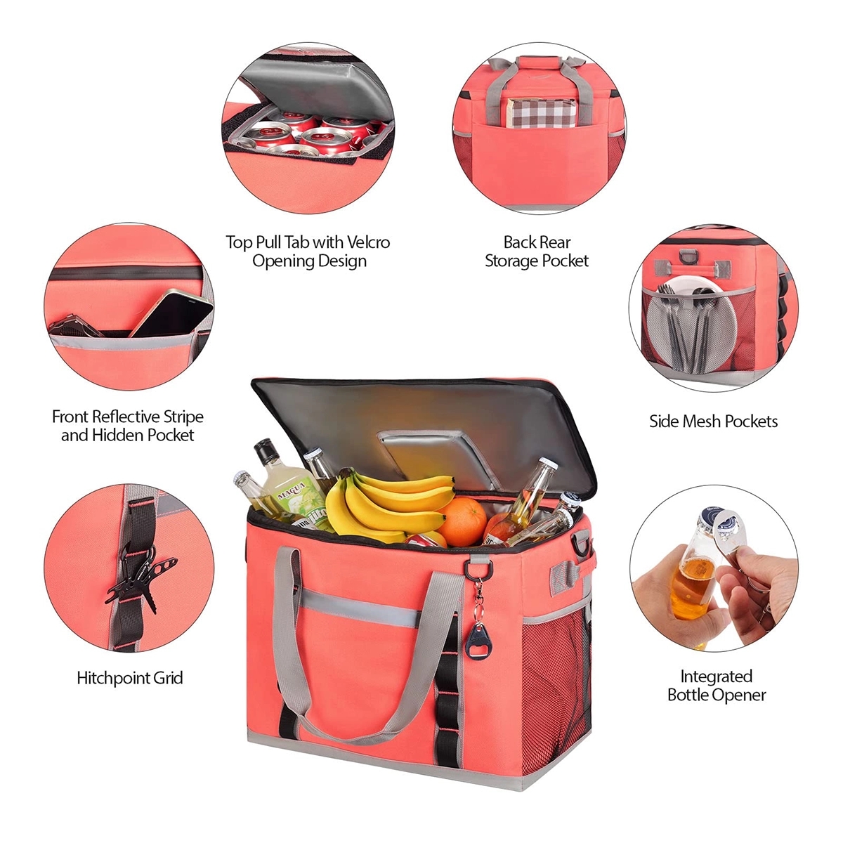 Custom Collapsible Soft Sided Cooler Bag 2