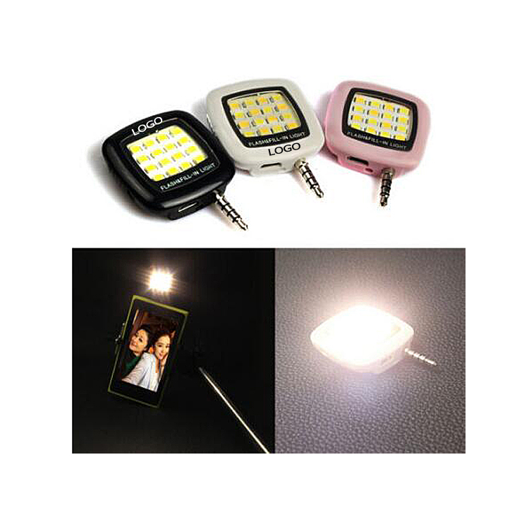 Universal Cell Phone Flash LED Mini Spotlight Ring Fill-In Lighting 2
