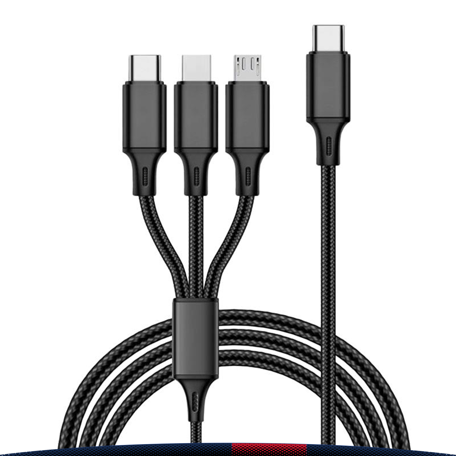 Lilac 3-in-1 Multi Charging Cable 3