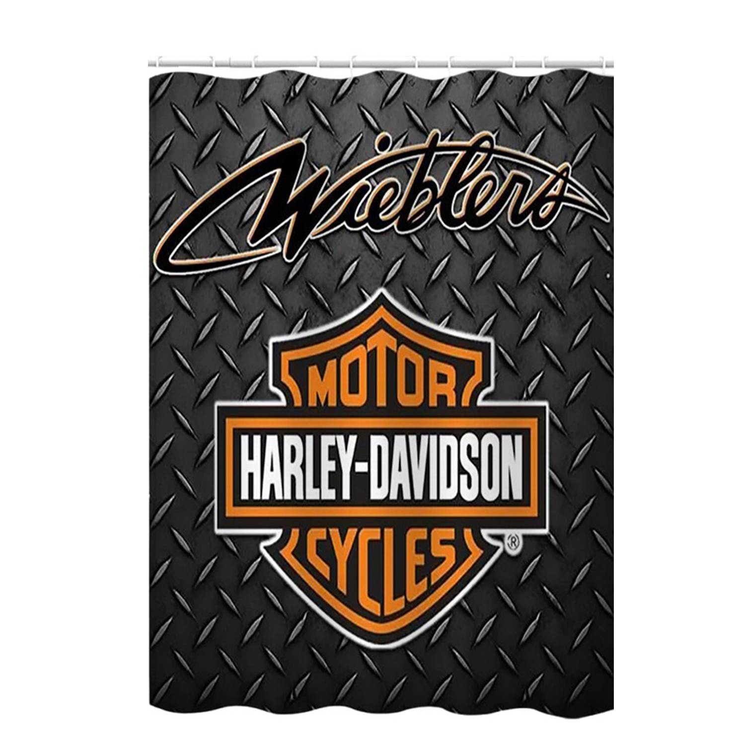 Custom Polyester Shower Curtain with Hook 3