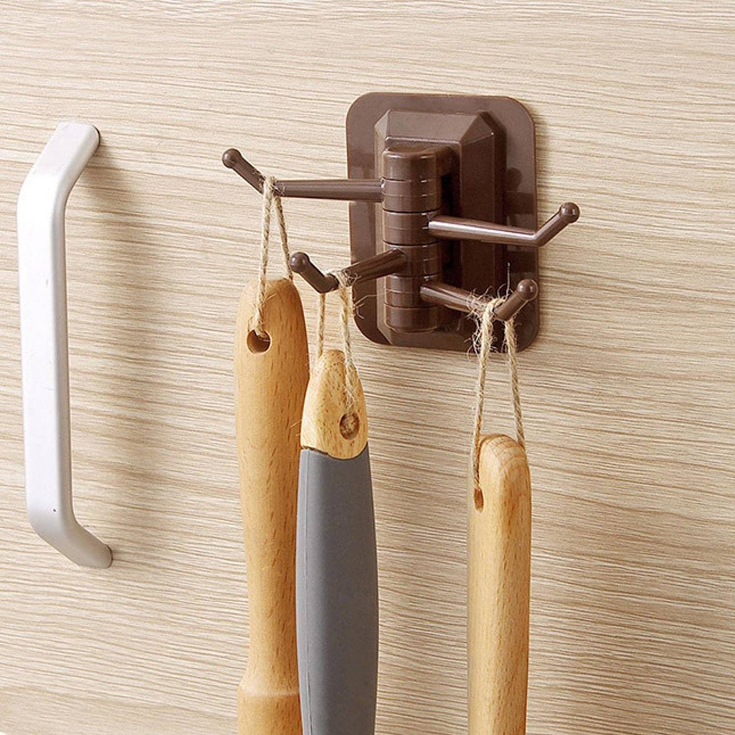 Towel Hanger w/ Hooks 12