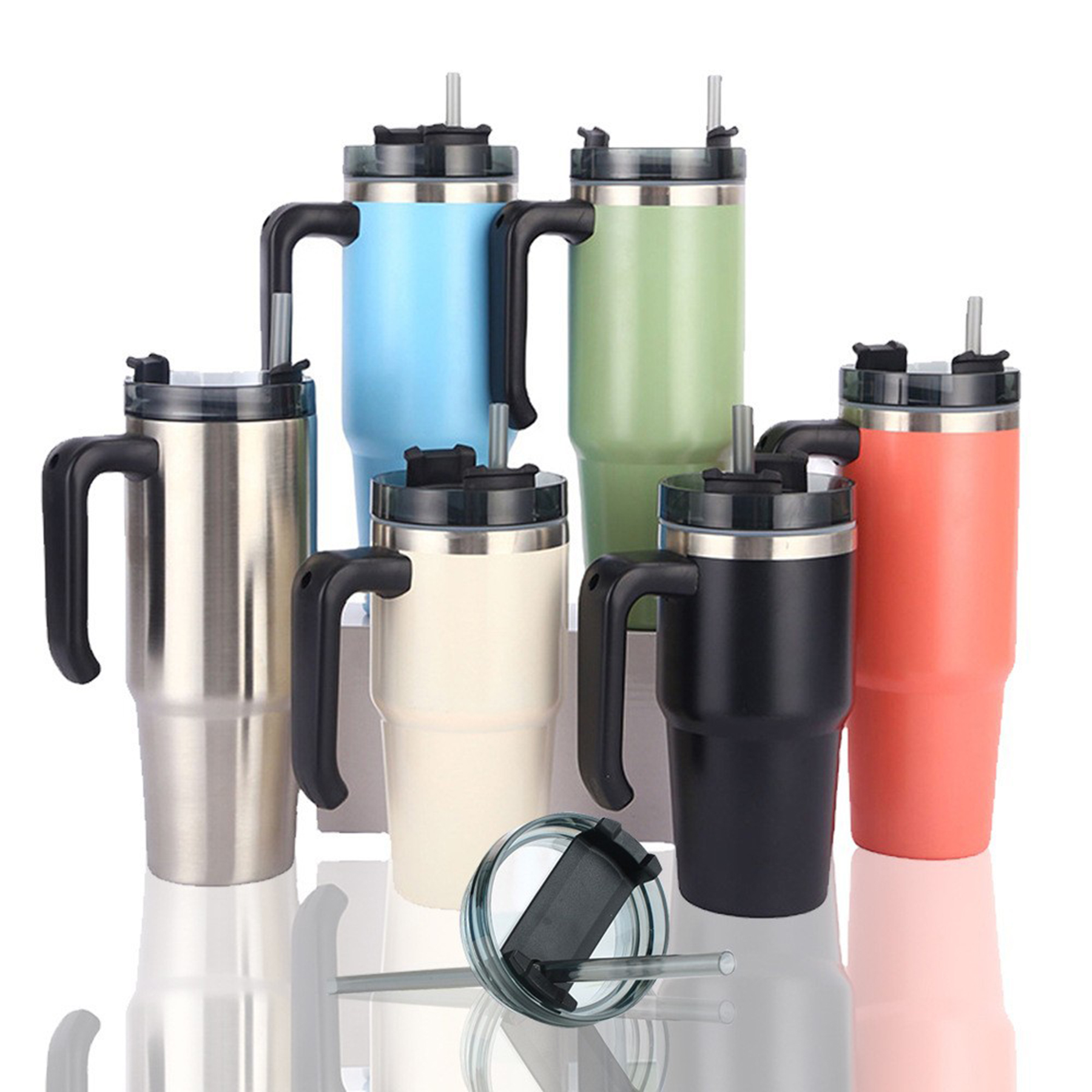 30Oz Vacuum Handle Car Cup 2