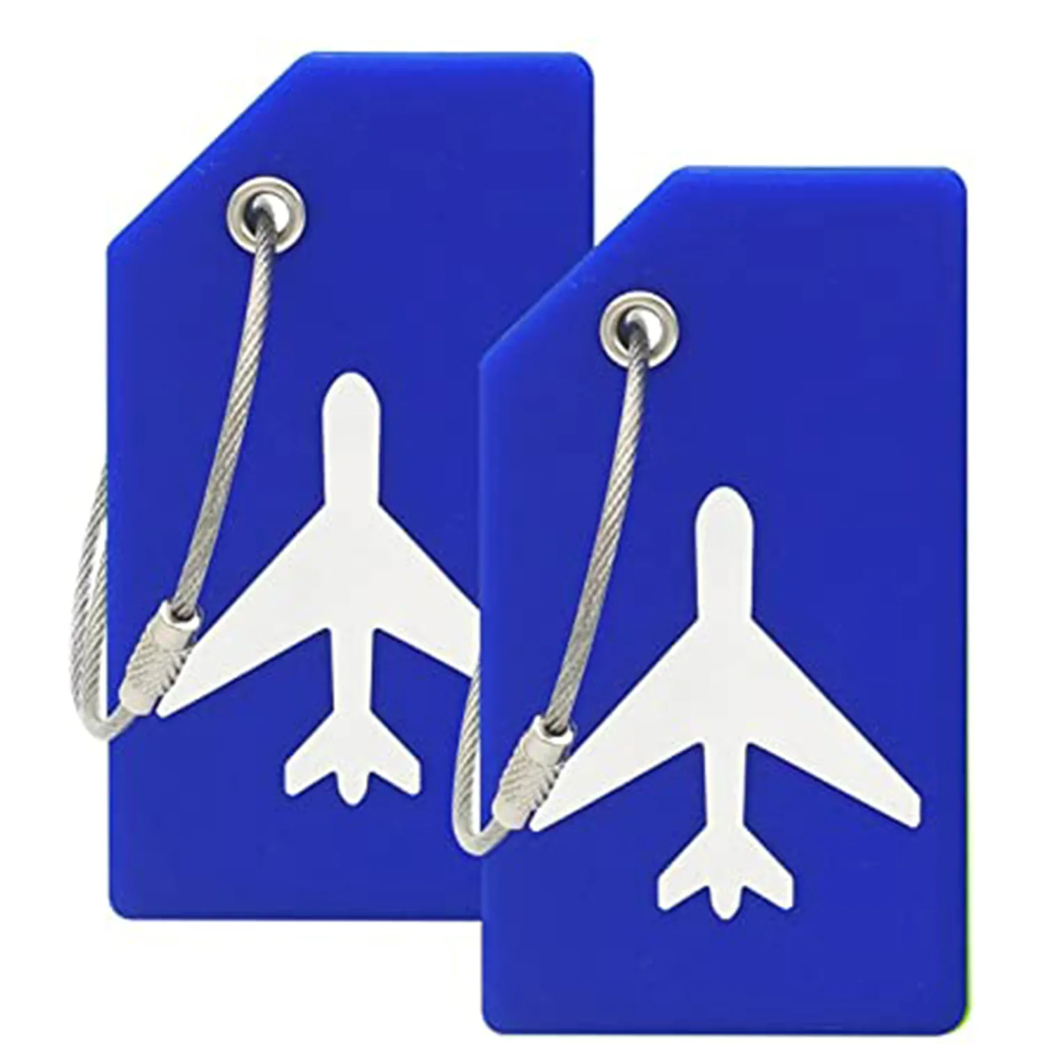 Airplane Silicone Luggage Tags 1