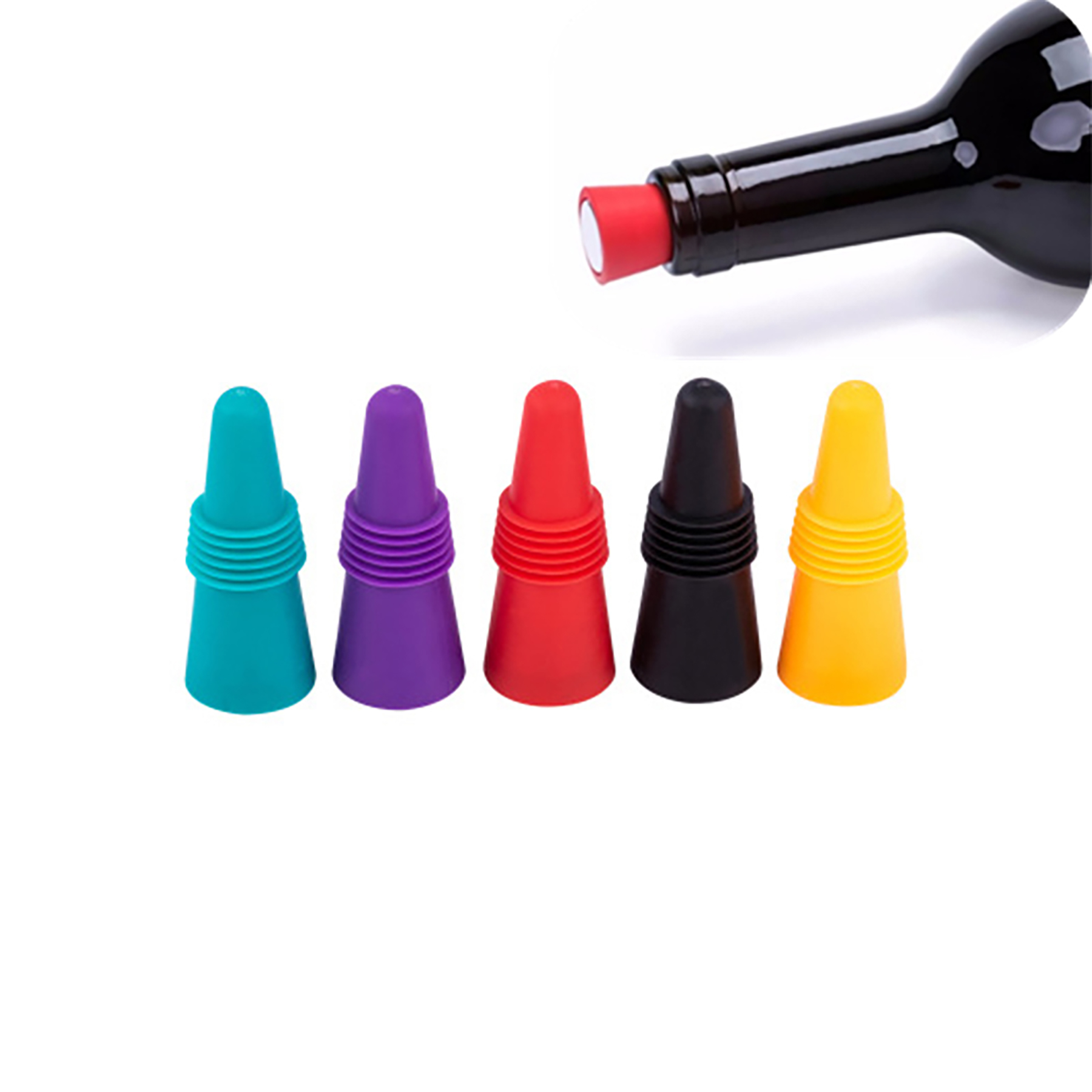 Silicone Wine Stoppers 1