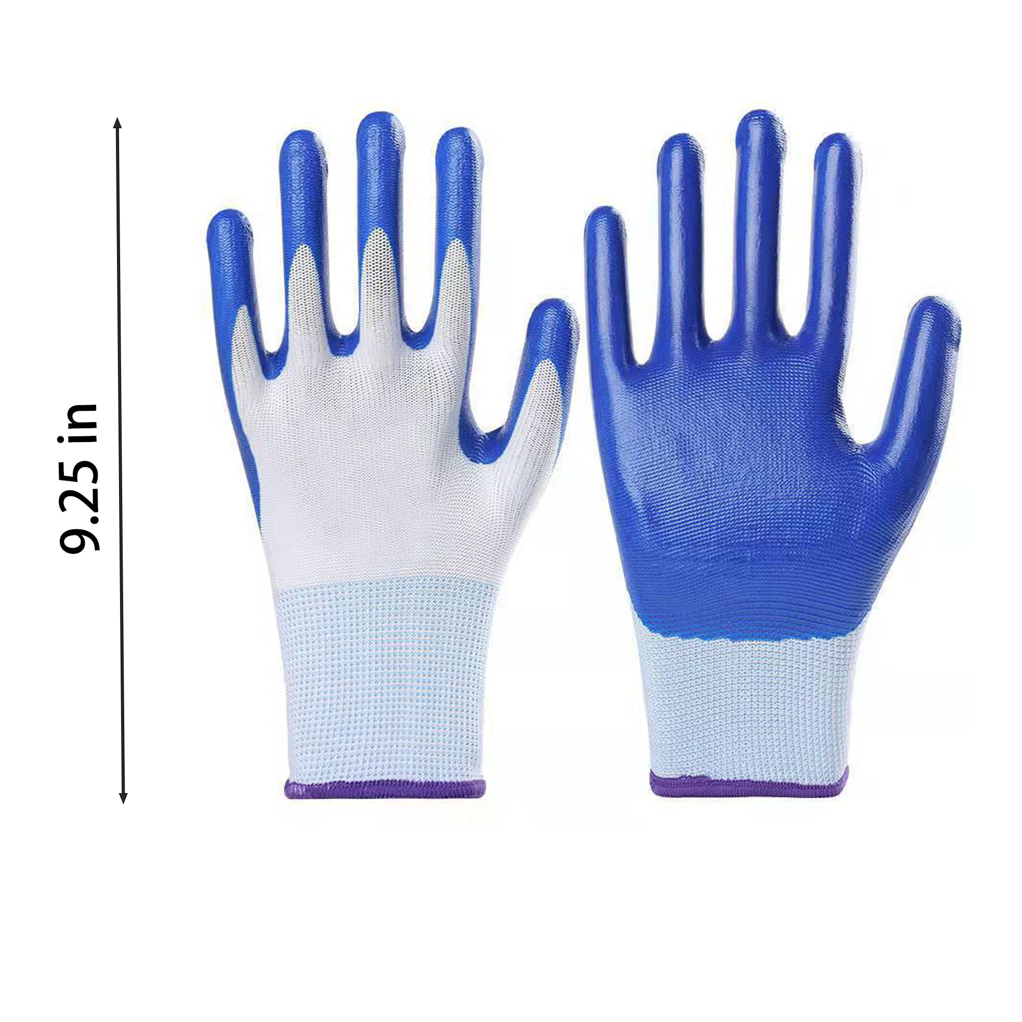 Nitrile Outdoor Non-slip Durable Labor Protection Gloves 3