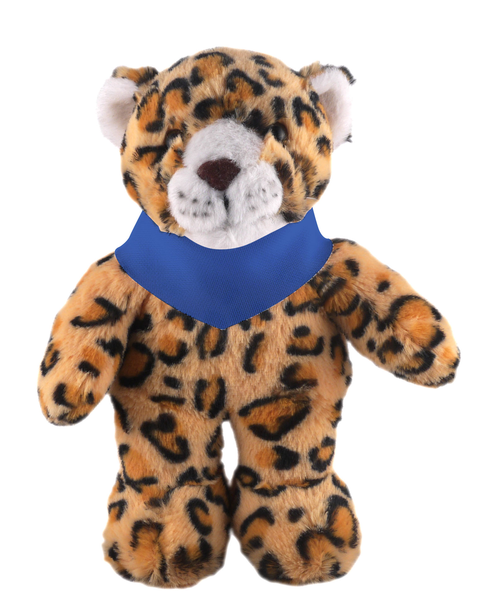 Soft Plush Stuffed Leopard with Bandana 3