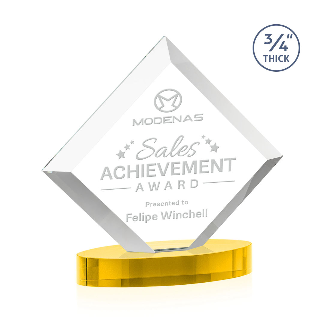 Belaire Award on Alberton Base - Gold 2