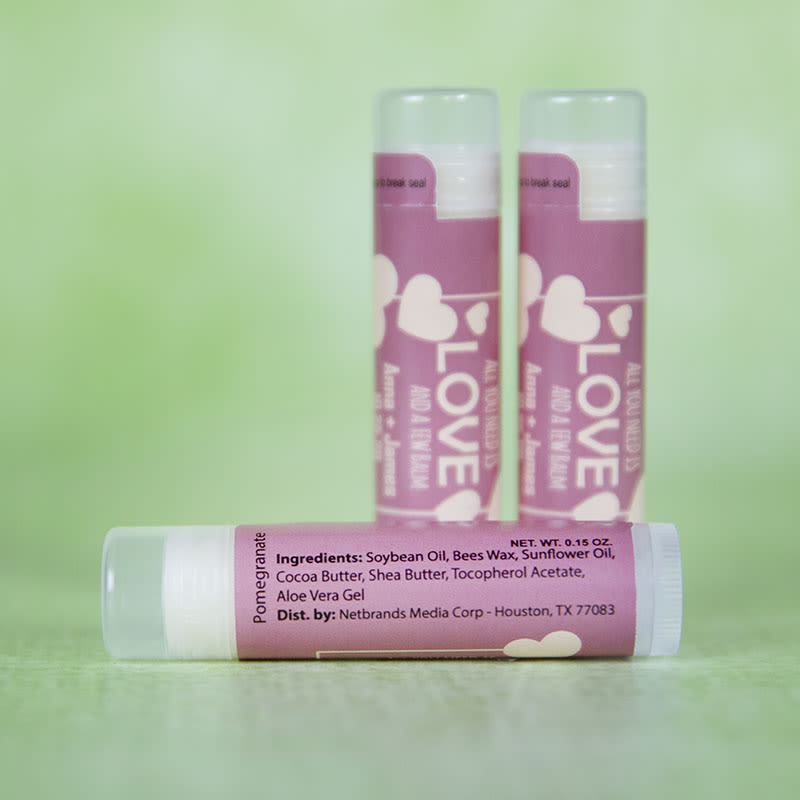 Flavored Beeswax Lip Balm - One Imprint Color 2