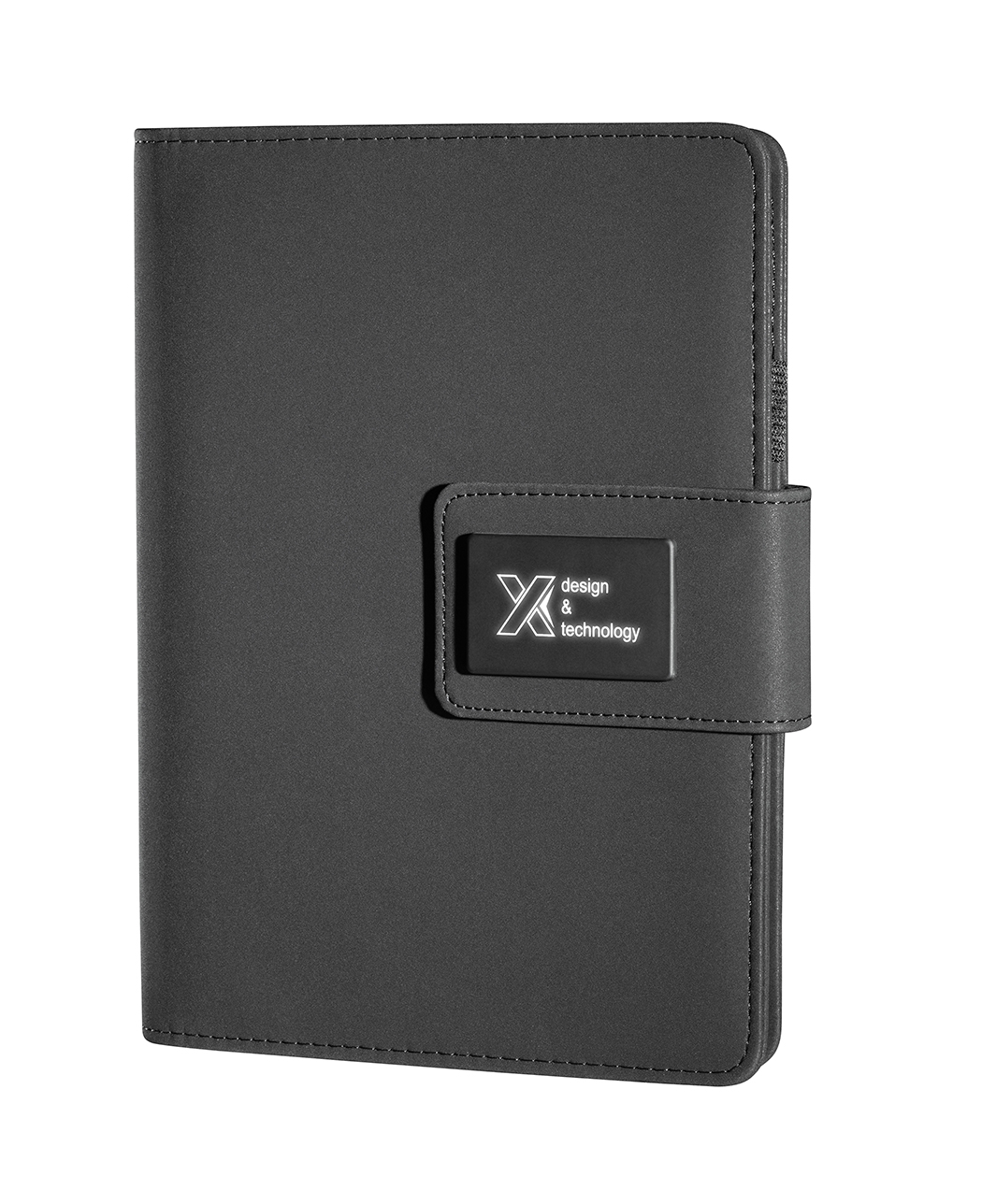 SCX Innovative Design™ Notebook A5 with Power Bank 4000 mAh 20