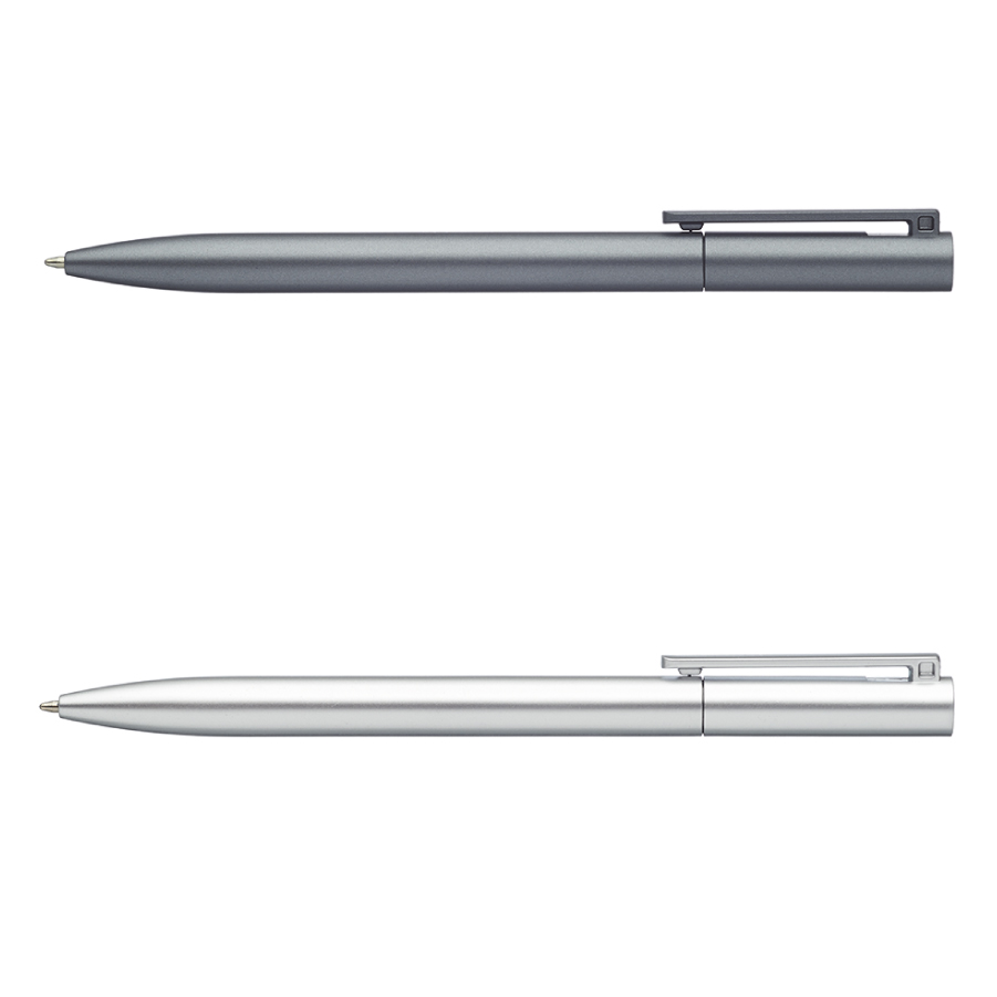 Matte Coating Click Plastic Ballpoint Pen 2