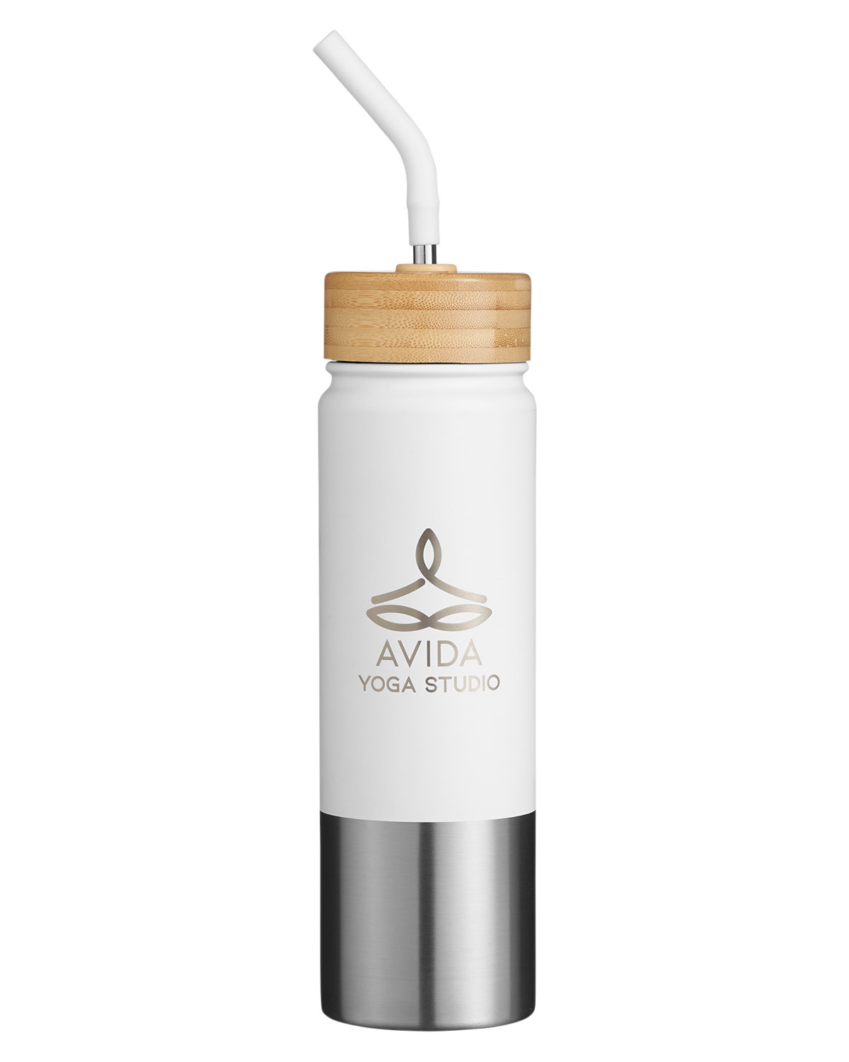 Playa 24 oz Stainless Steel Tumbler With Bamboo Lid 2