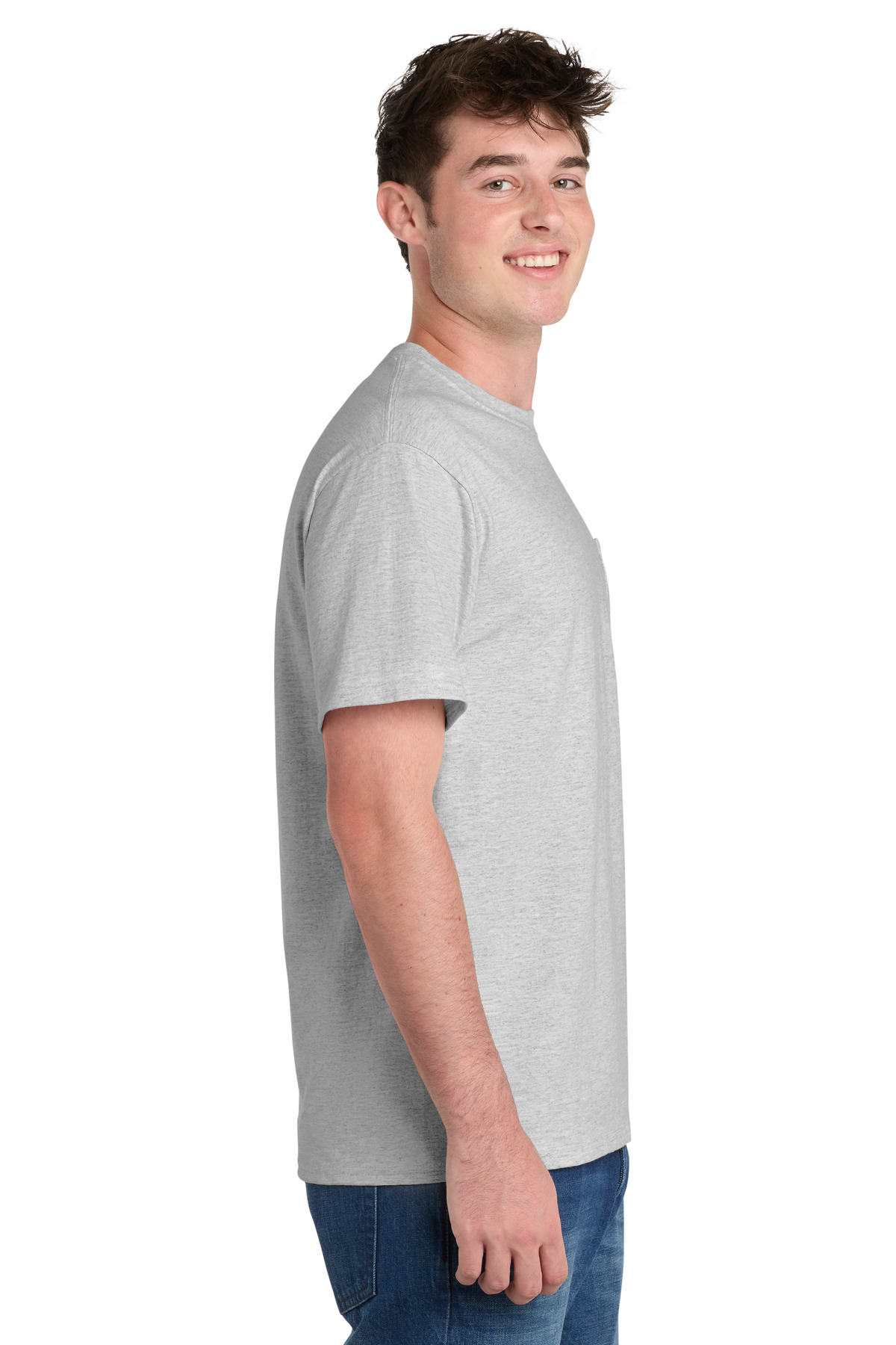 Port & Co Tall Essential Pocket Tee. PC61PT 123