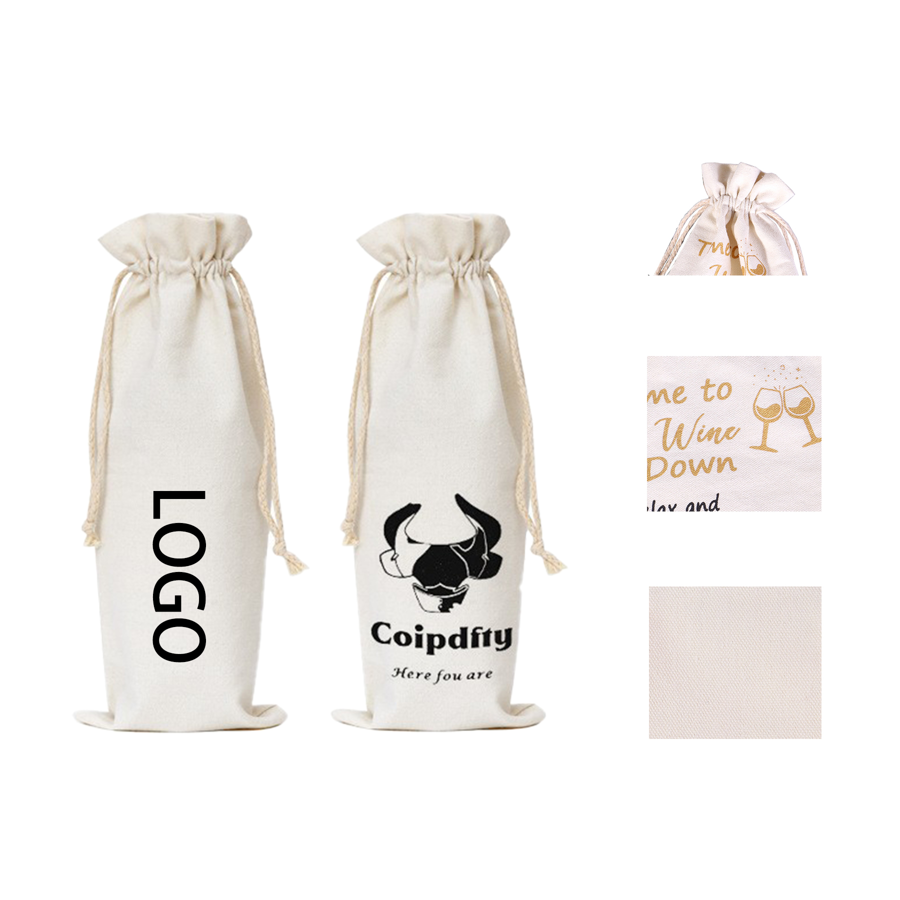canvas Wine Bag 2