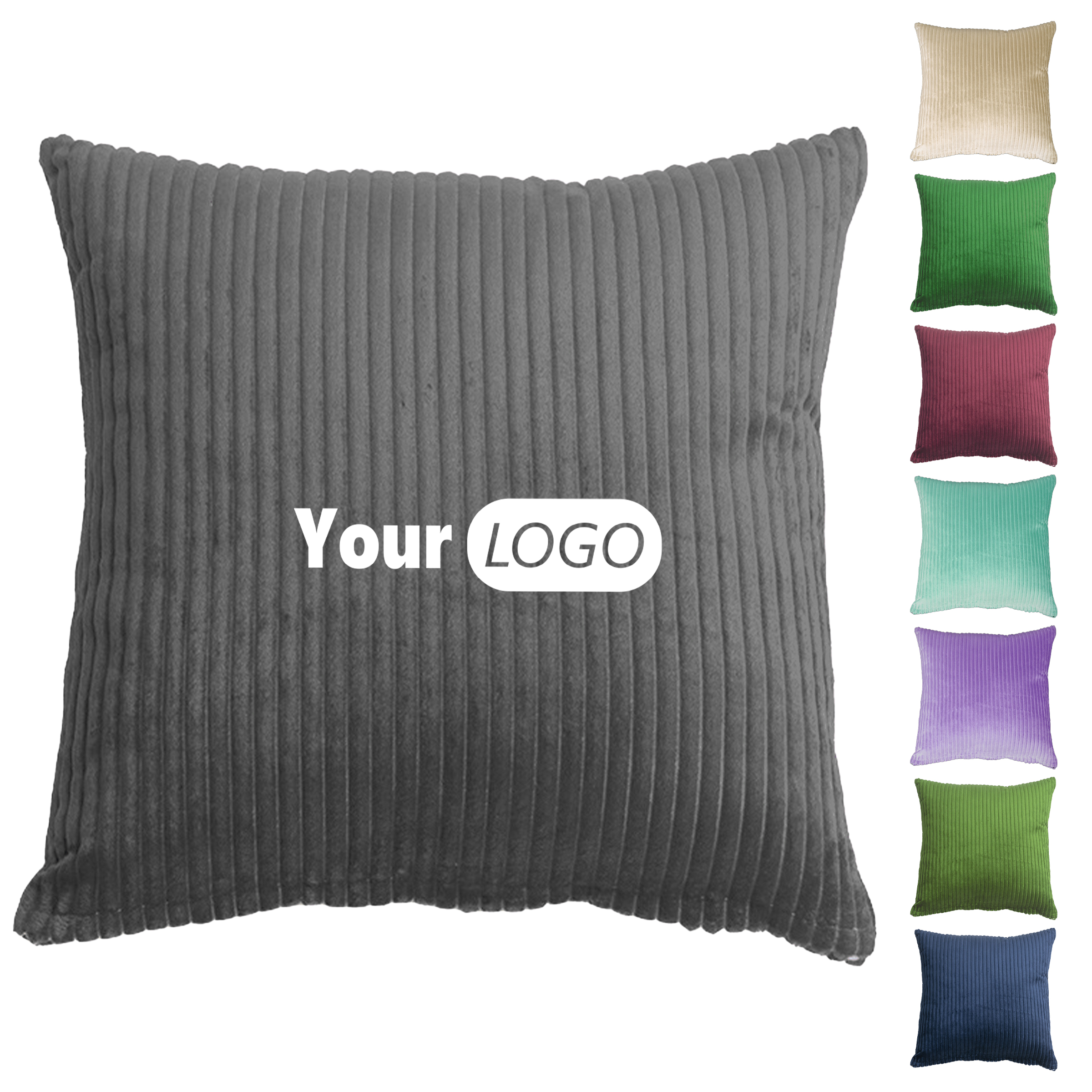 Polyester Stylish 18X18 Striped Pillow For Modern And Cozy Spaces (Moq 50) 1