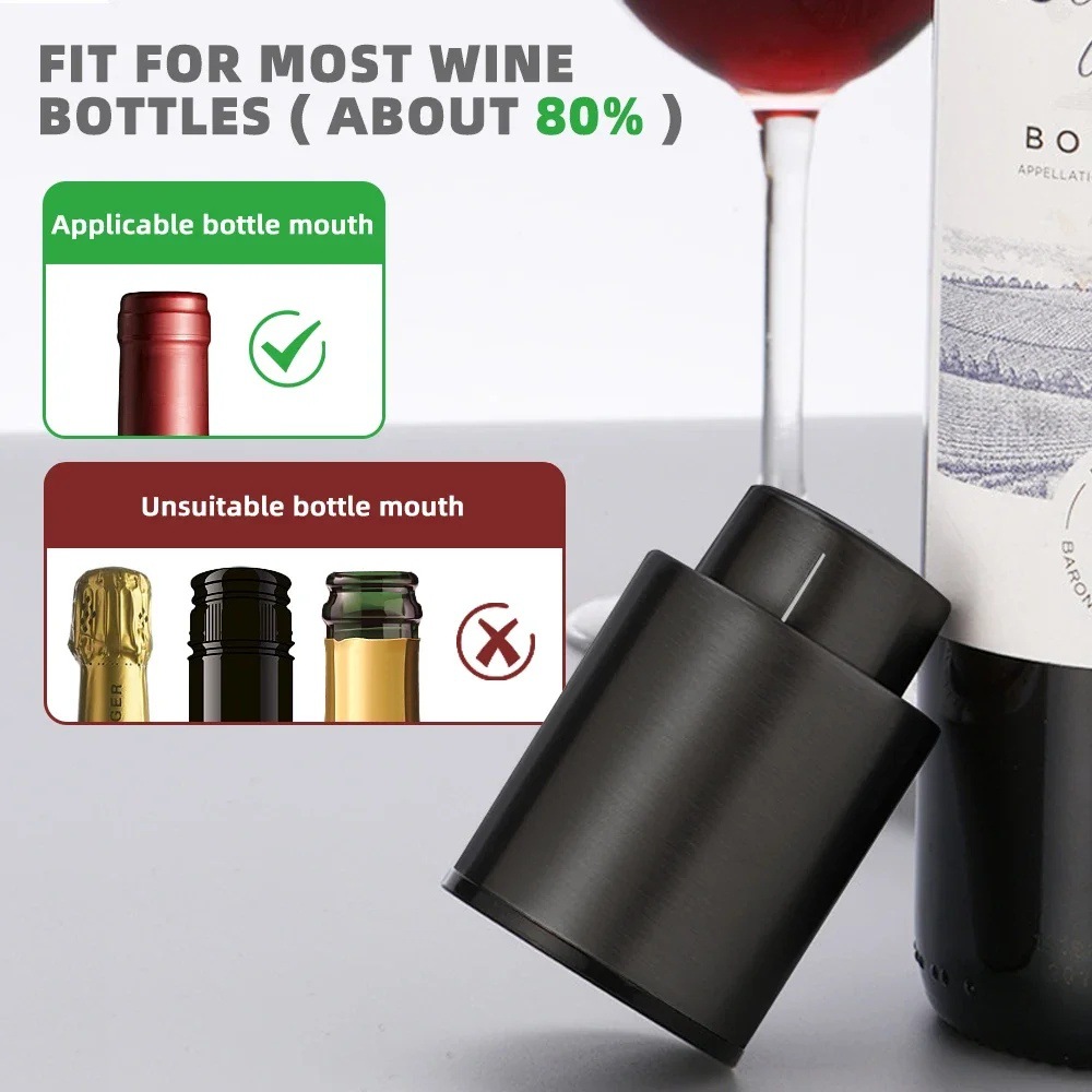 Wine Bottle Stopper With Date Marker 3