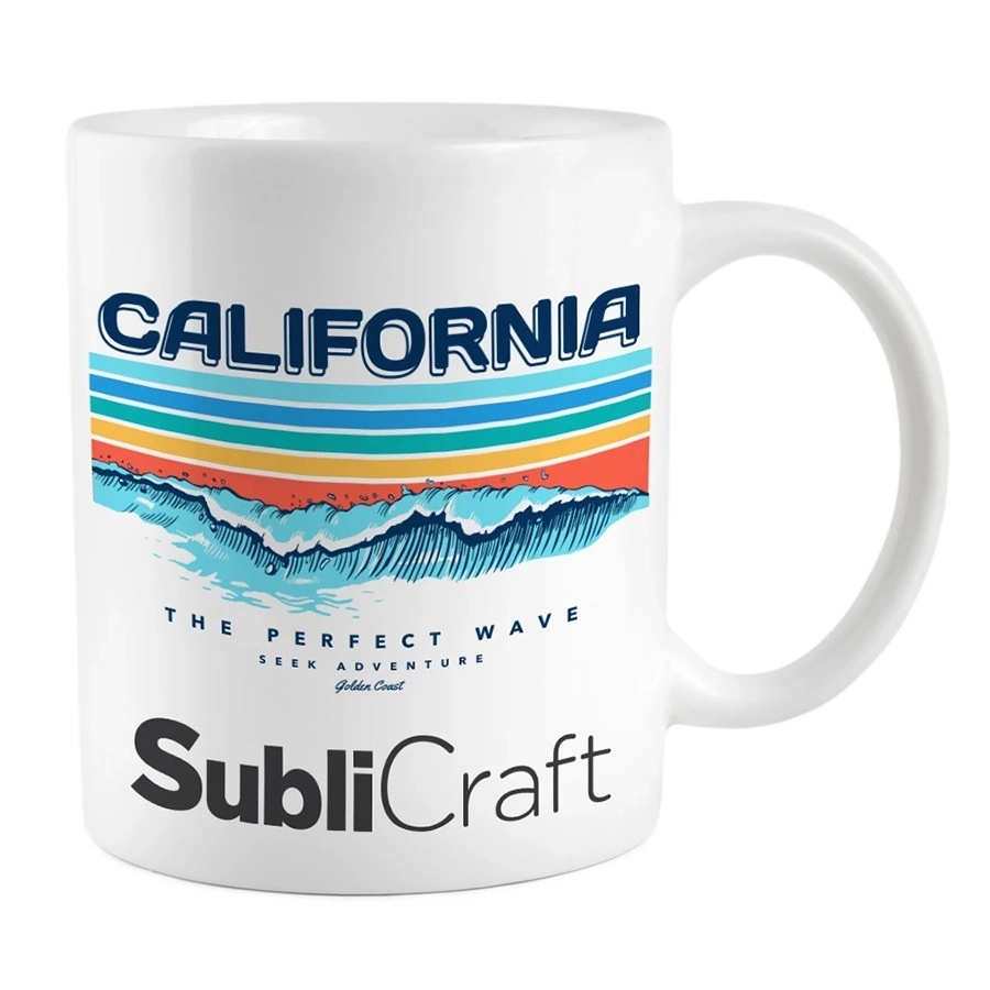 11oz Blank Ceramic Classic Drinking Cup Mug 9