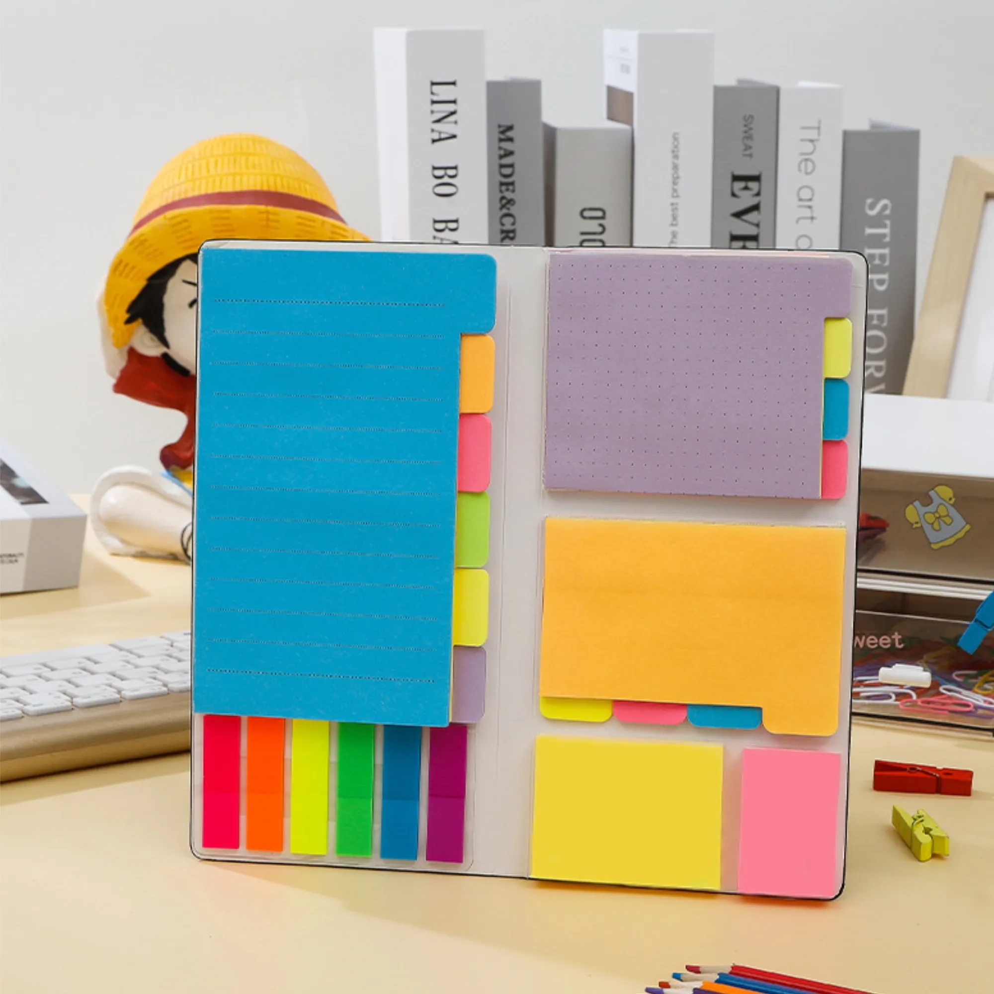 Sticky Notes Flags Notebook Memo Book 5