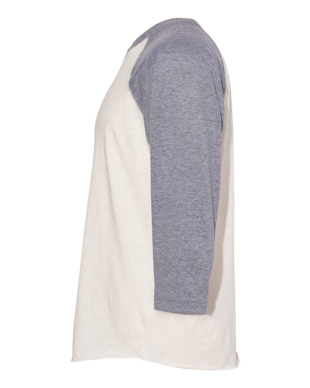 Unisex Baseball Fine Jersey Three-Quarter Sleeve Tee - 6930 16