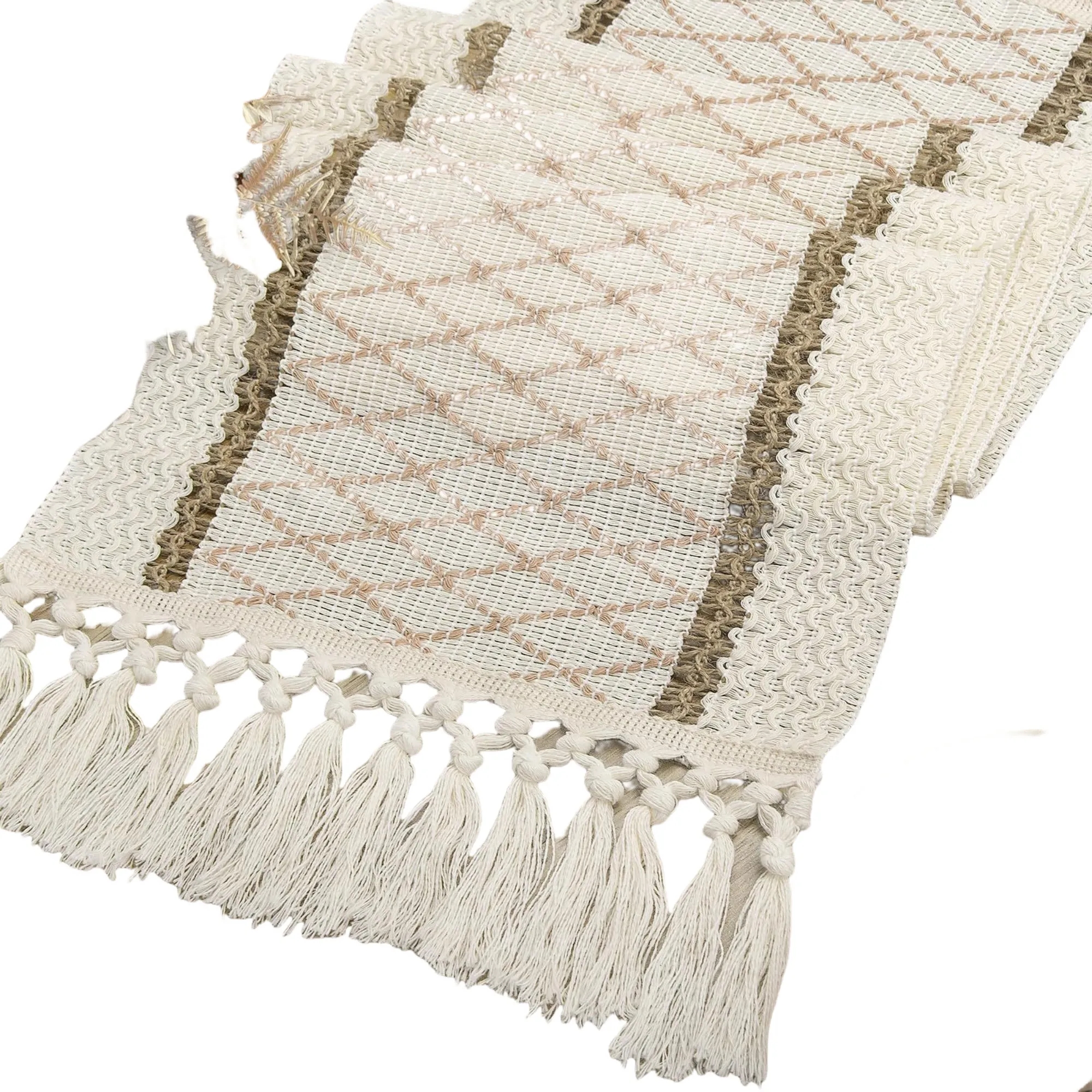 Decorative Tassel Table Ornament & Festive Flag 14