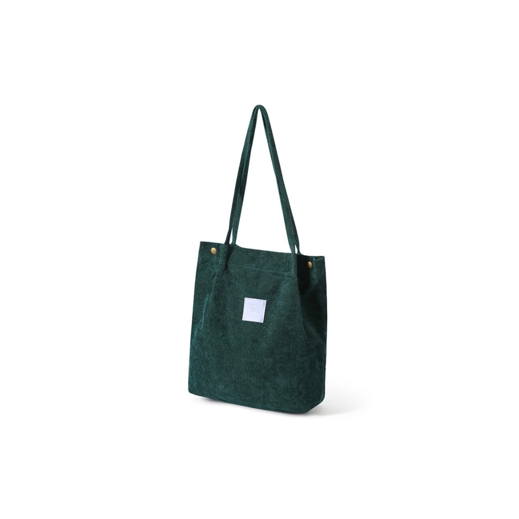 Inner Pocket Corduroy Tote Bag, custom tote bag with logo imprint 11