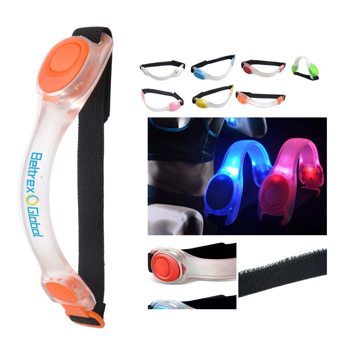Flashing LED Safety Band for Jogging 6