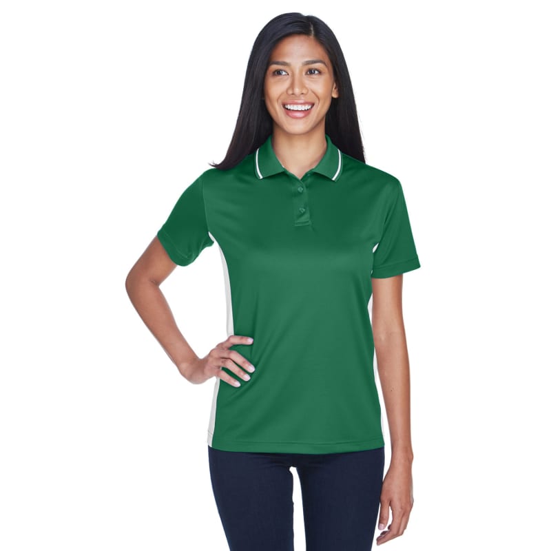 UltraClub Ladies' Cool & Dry Sport Two-Tone Polo 12