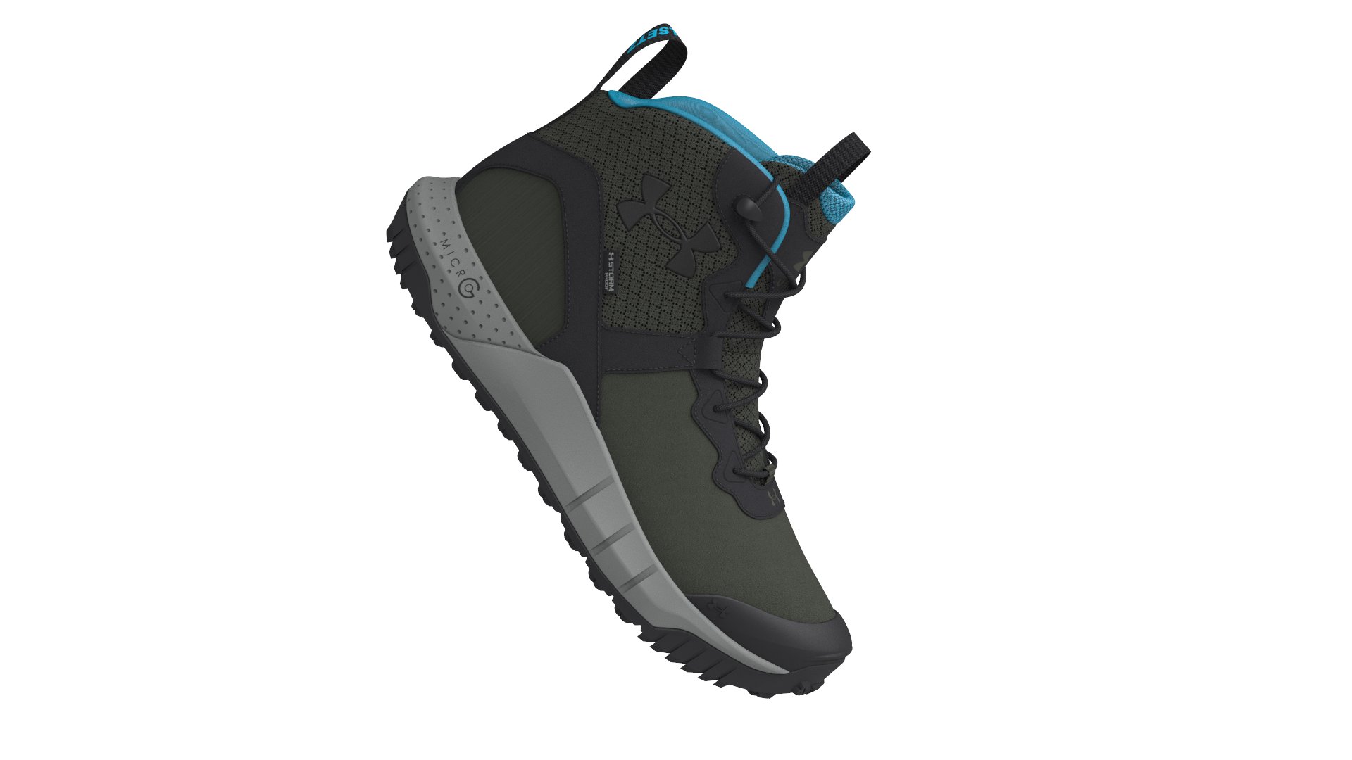 UA Micro G Valsetz Mid Leather Waterproof Men's Tactical Boots 5