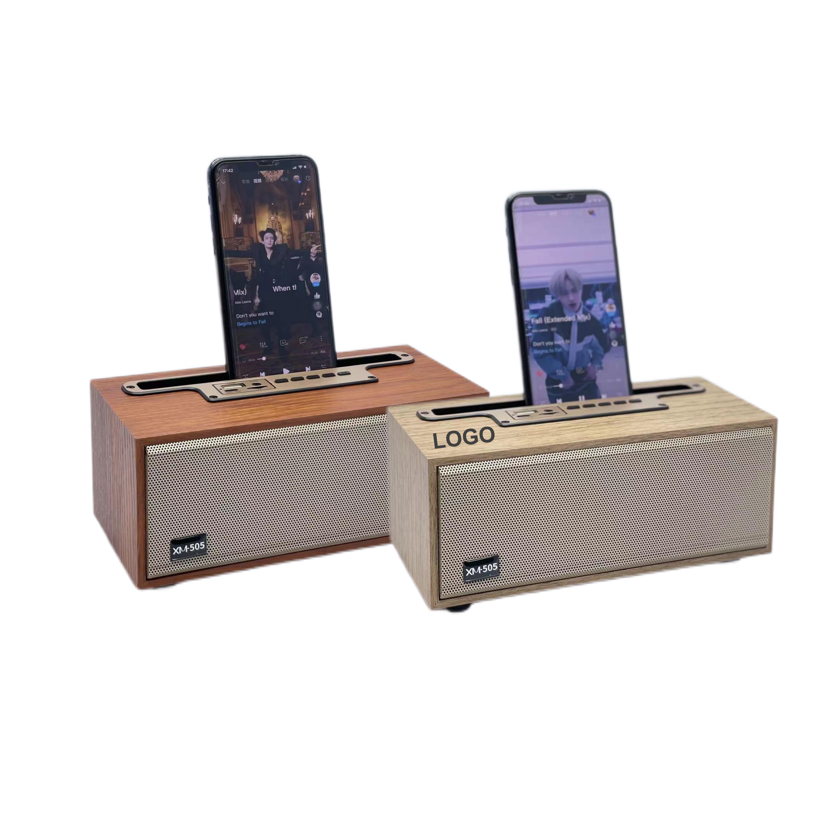 Wooden Wireless Speaker (direct import) 2