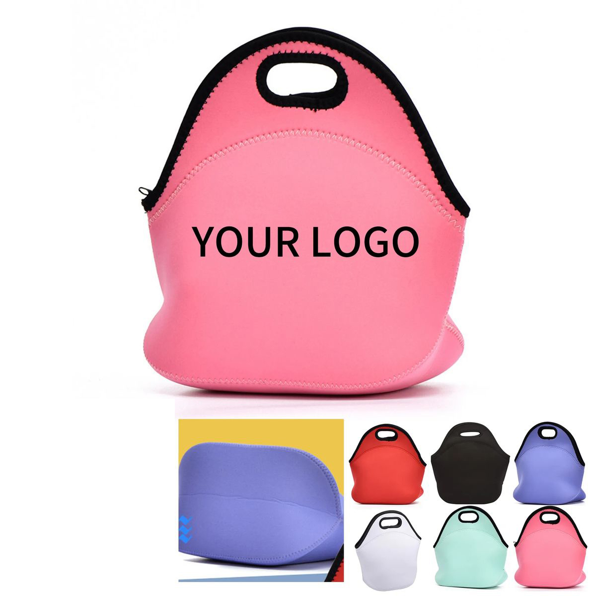 Lightweight Neoprene Lunch Bag for Work 4