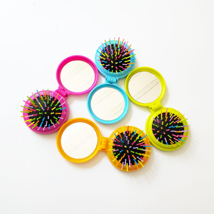 2 in 1 Massage Comb with Mirror 1